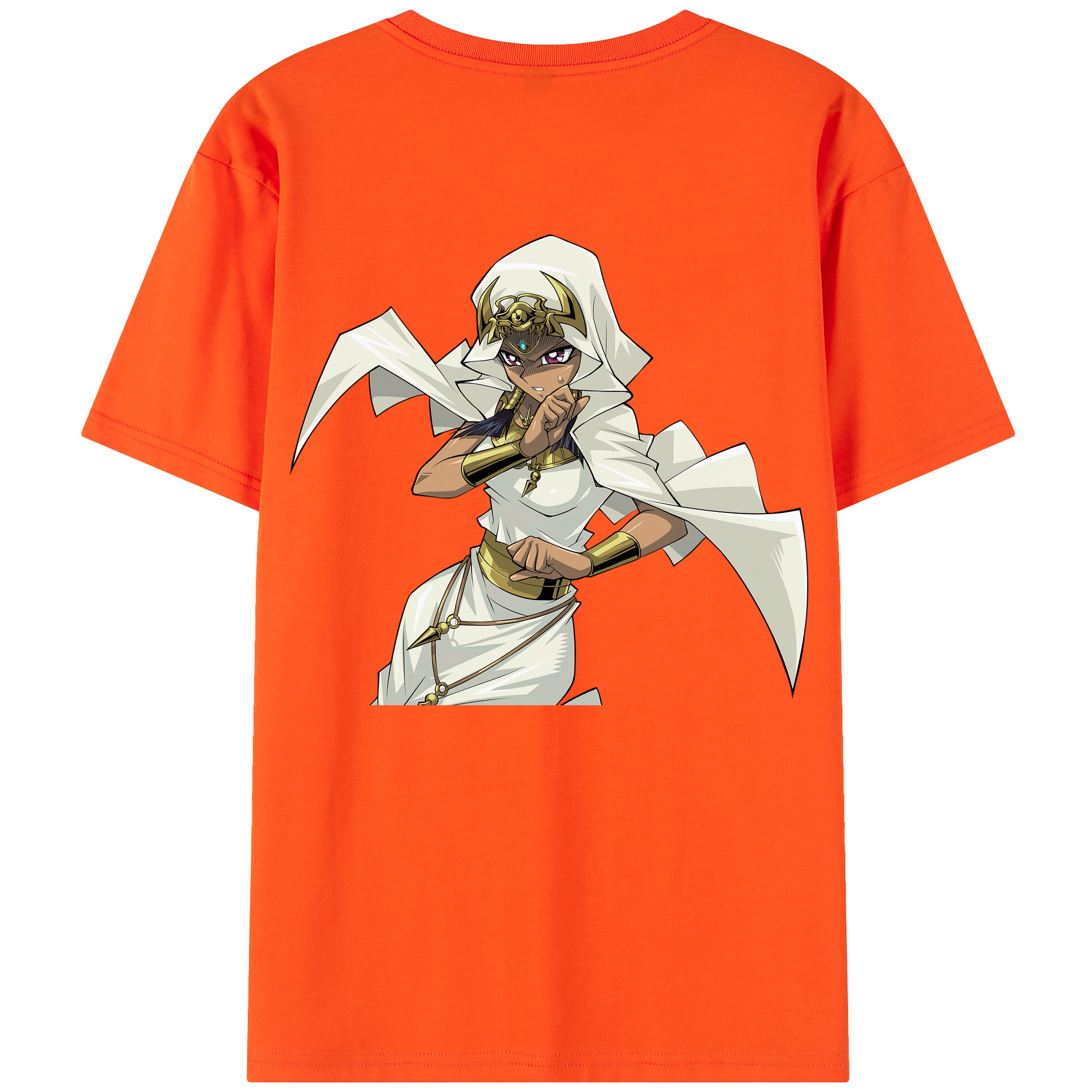 （画像用） 遊☆戯☆王 Yu-Gi-Oh! 綿100％半袖Tシャツ（背面プリント）