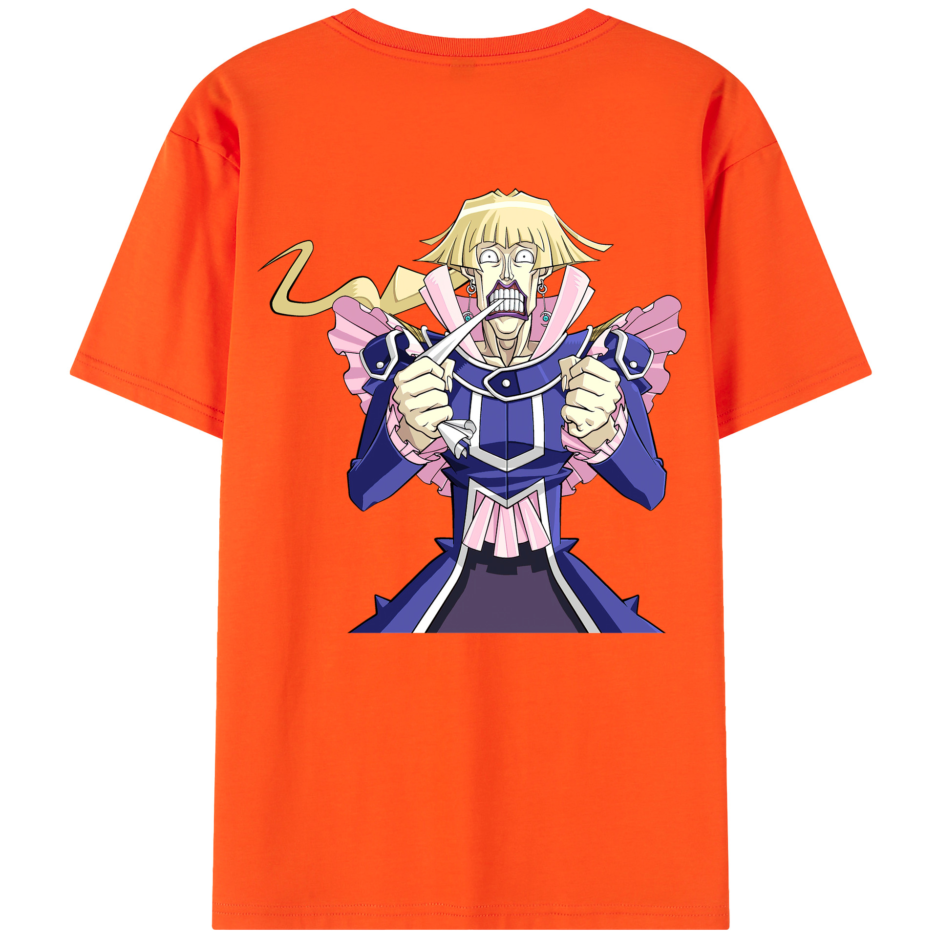 （画像用） 遊☆戯☆王 Yu-Gi-Oh! 綿100％半袖Tシャツ（背面プリント）