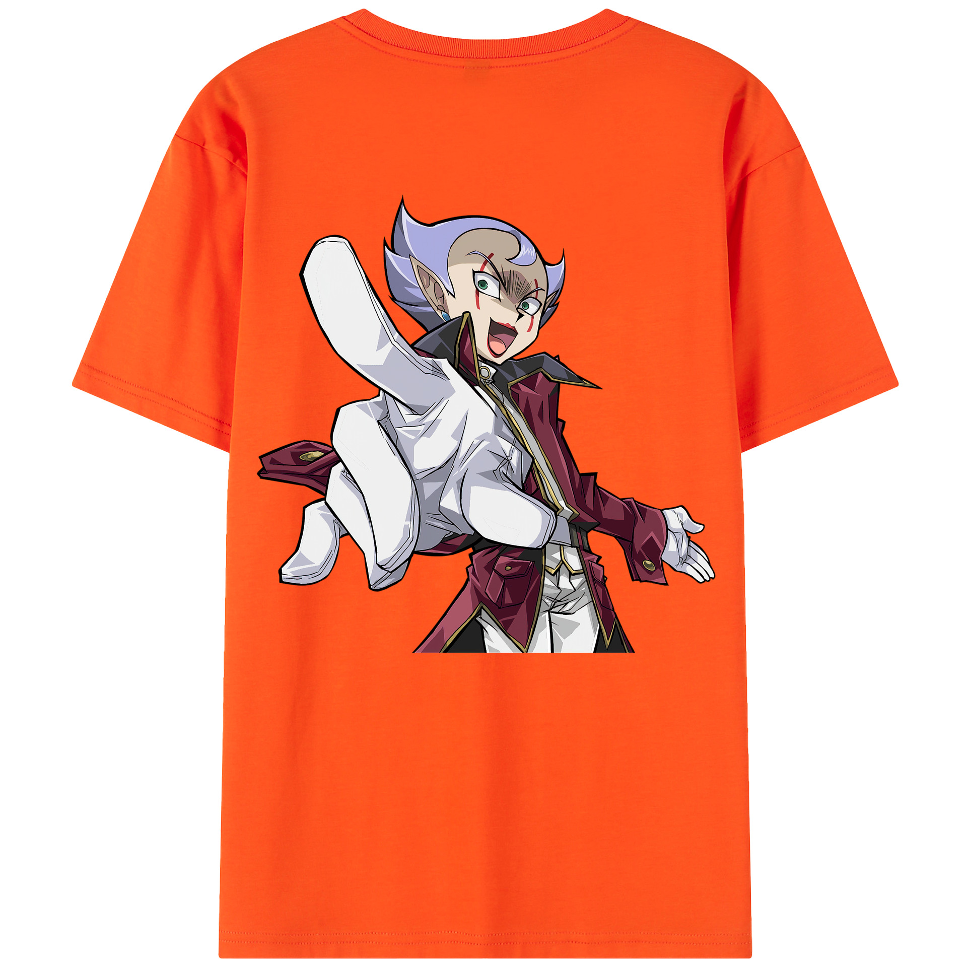 （画像用） 遊☆戯☆王 Yu-Gi-Oh! 綿100％半袖Tシャツ（背面プリント）