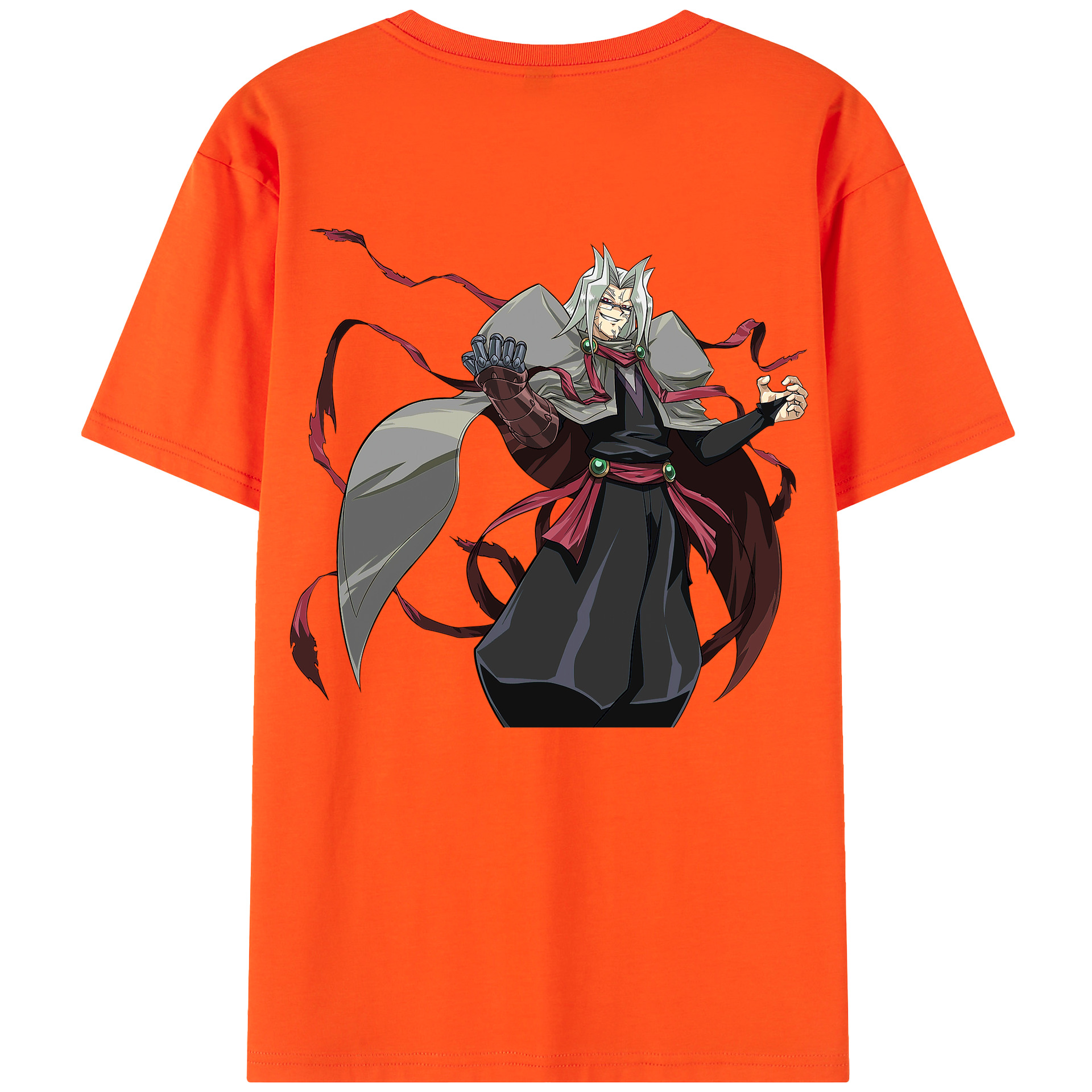 （画像用） 遊☆戯☆王 Yu-Gi-Oh! 綿100％半袖Tシャツ（背面プリント）