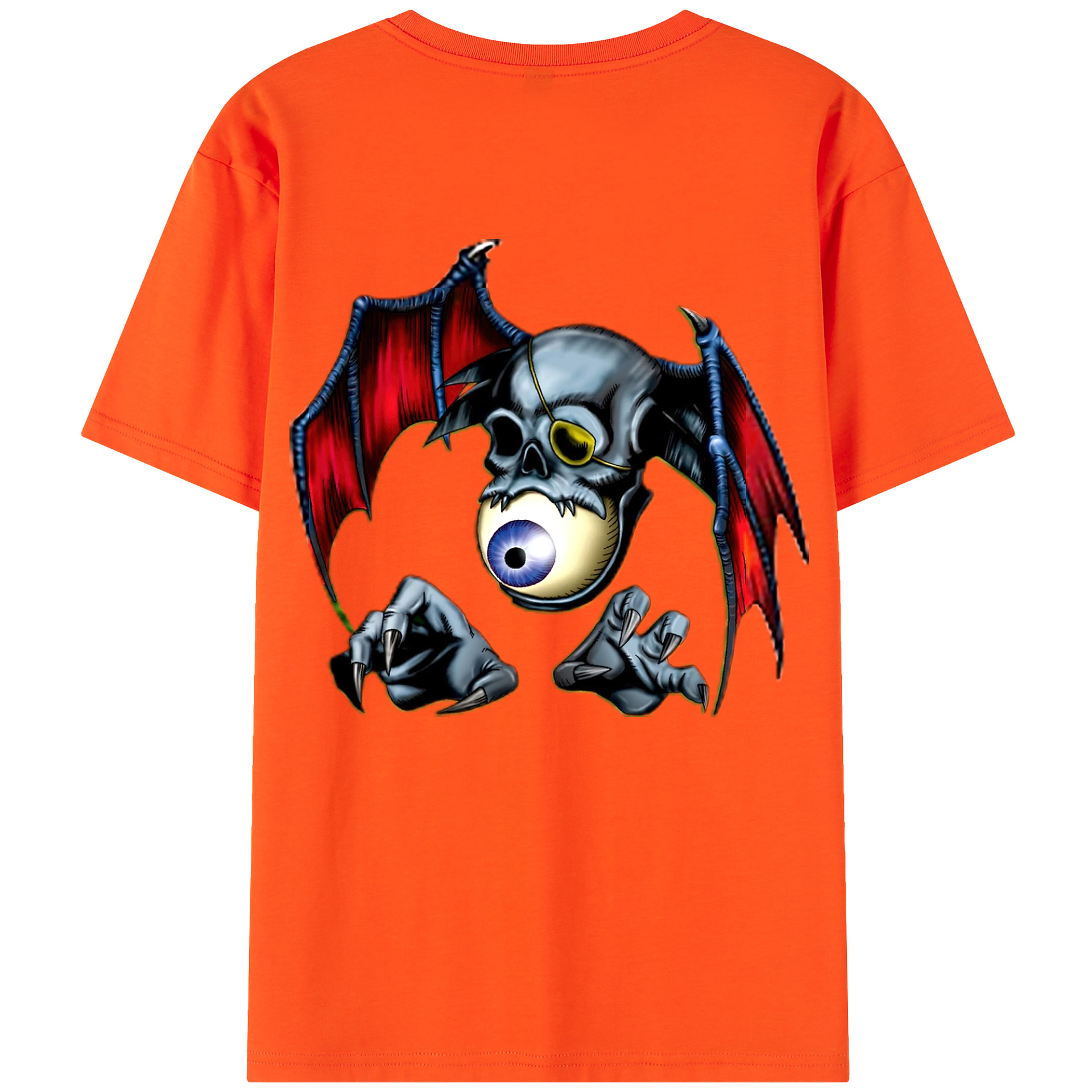 （画像用） 遊☆戯☆王 Yu-Gi-Oh! 綿100％半袖Tシャツ（背面プリント）