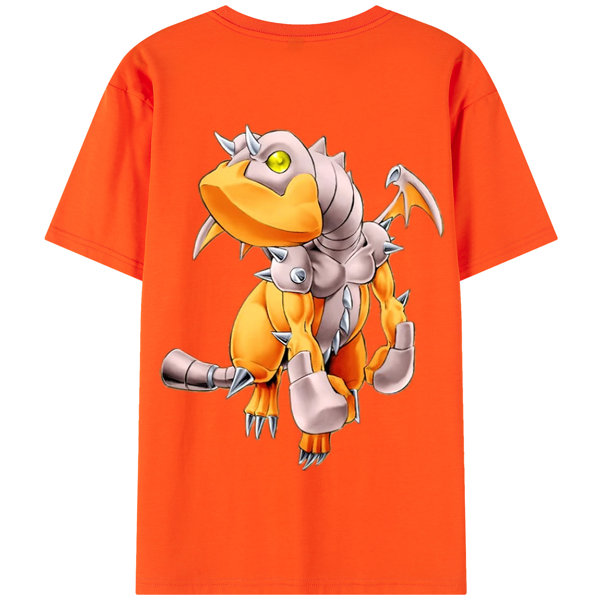 （画像用） 遊☆戯☆王 Yu-Gi-Oh! 綿100％半袖Tシャツ（背面プリント）