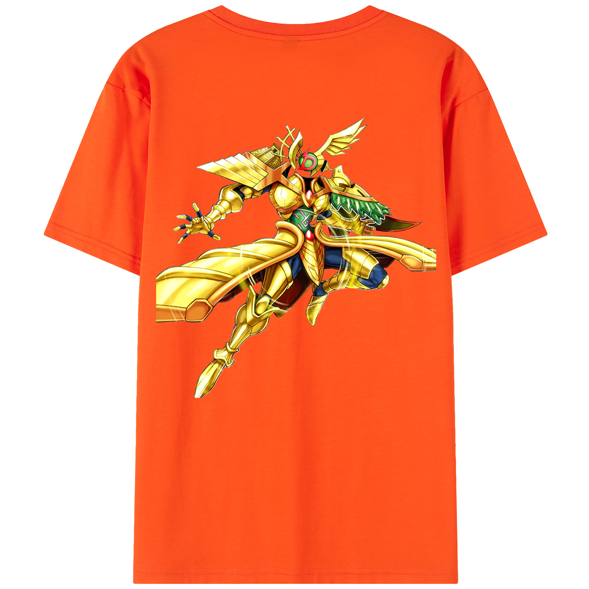 （画像用） 遊☆戯☆王 Yu-Gi-Oh! 綿100％半袖Tシャツ（背面プリント）