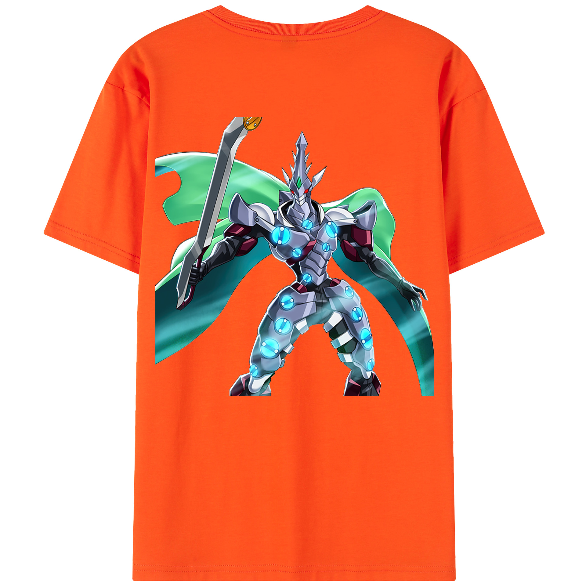 （画像用） 遊☆戯☆王 Yu-Gi-Oh! 綿100％半袖Tシャツ（背面プリント）