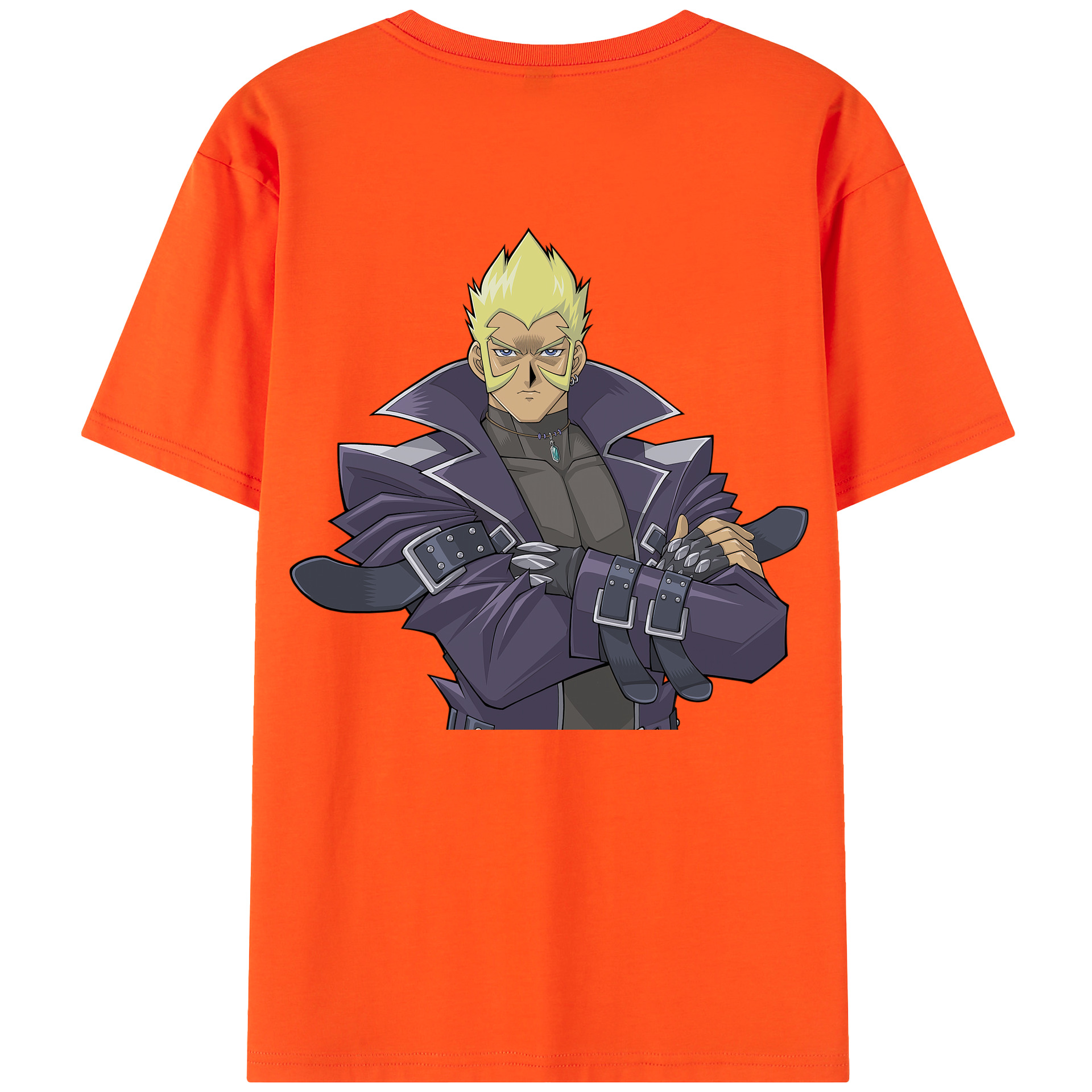 （画像用） 遊☆戯☆王 Yu-Gi-Oh! 綿100％半袖Tシャツ（背面プリント）