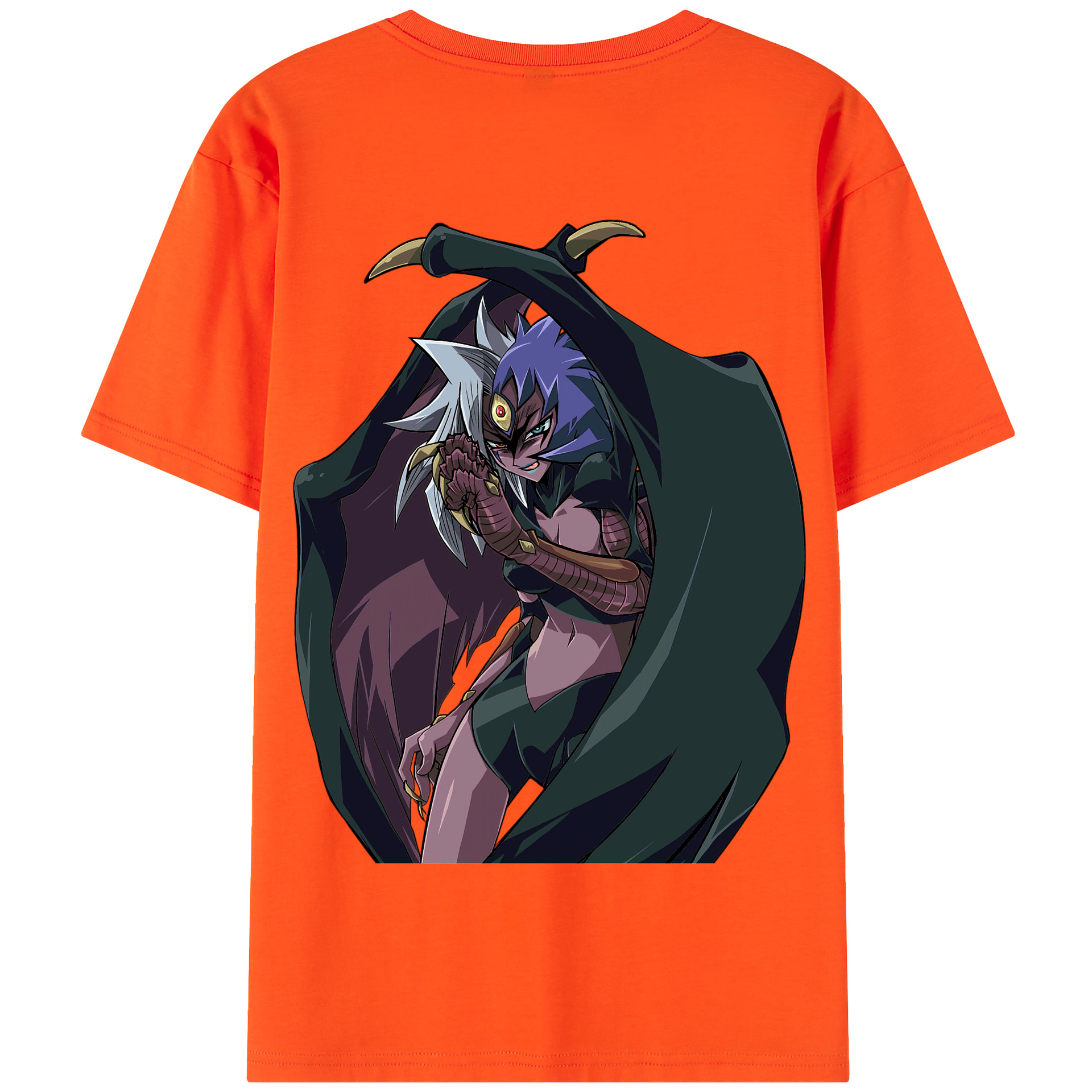 （画像用） 遊☆戯☆王 Yu-Gi-Oh! 綿100％半袖Tシャツ（背面プリント）