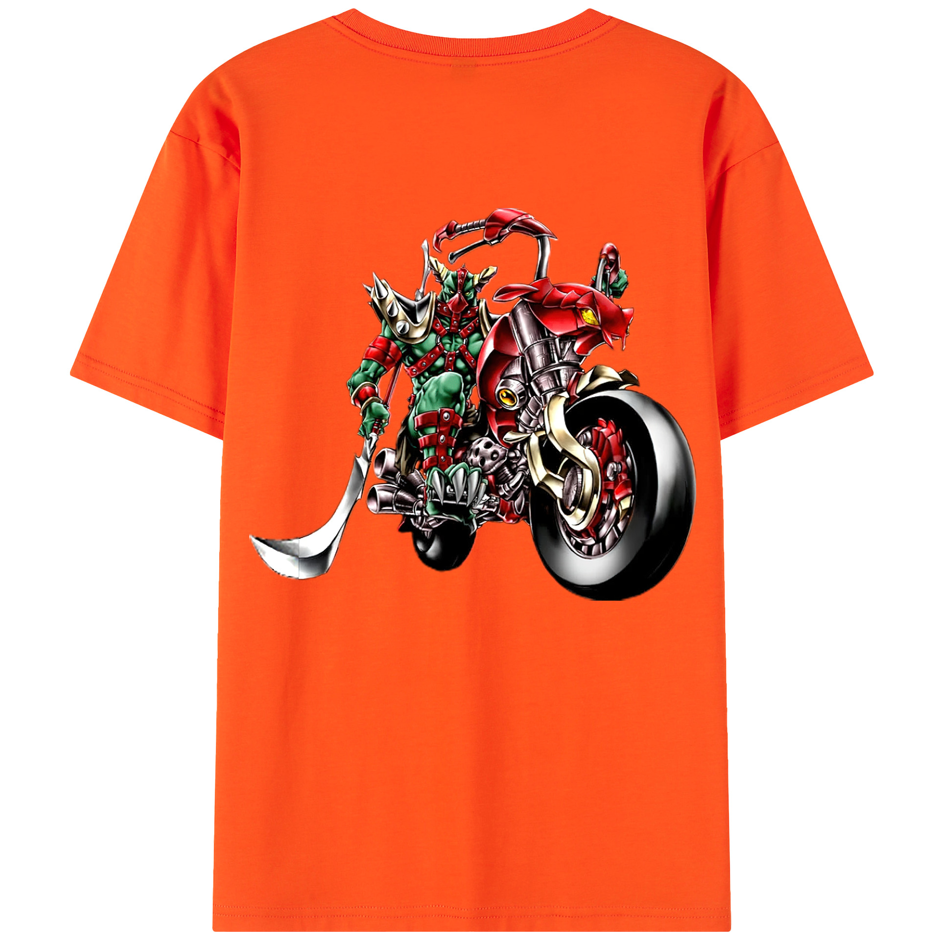 （画像用） 遊☆戯☆王 Yu-Gi-Oh! 綿100％半袖Tシャツ（背面プリント）