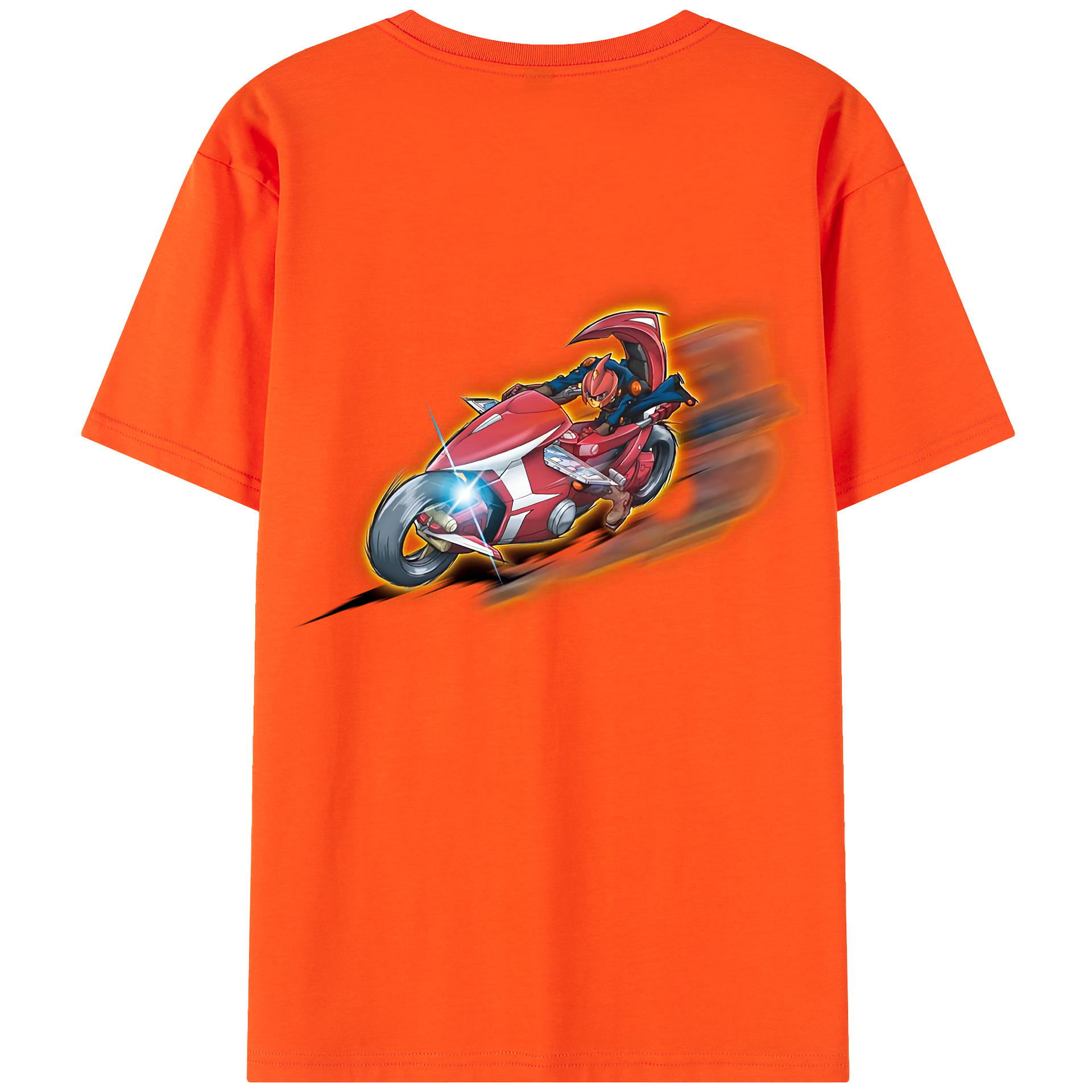 （画像用） 遊☆戯☆王 Yu-Gi-Oh! 綿100％半袖Tシャツ（背面プリント）