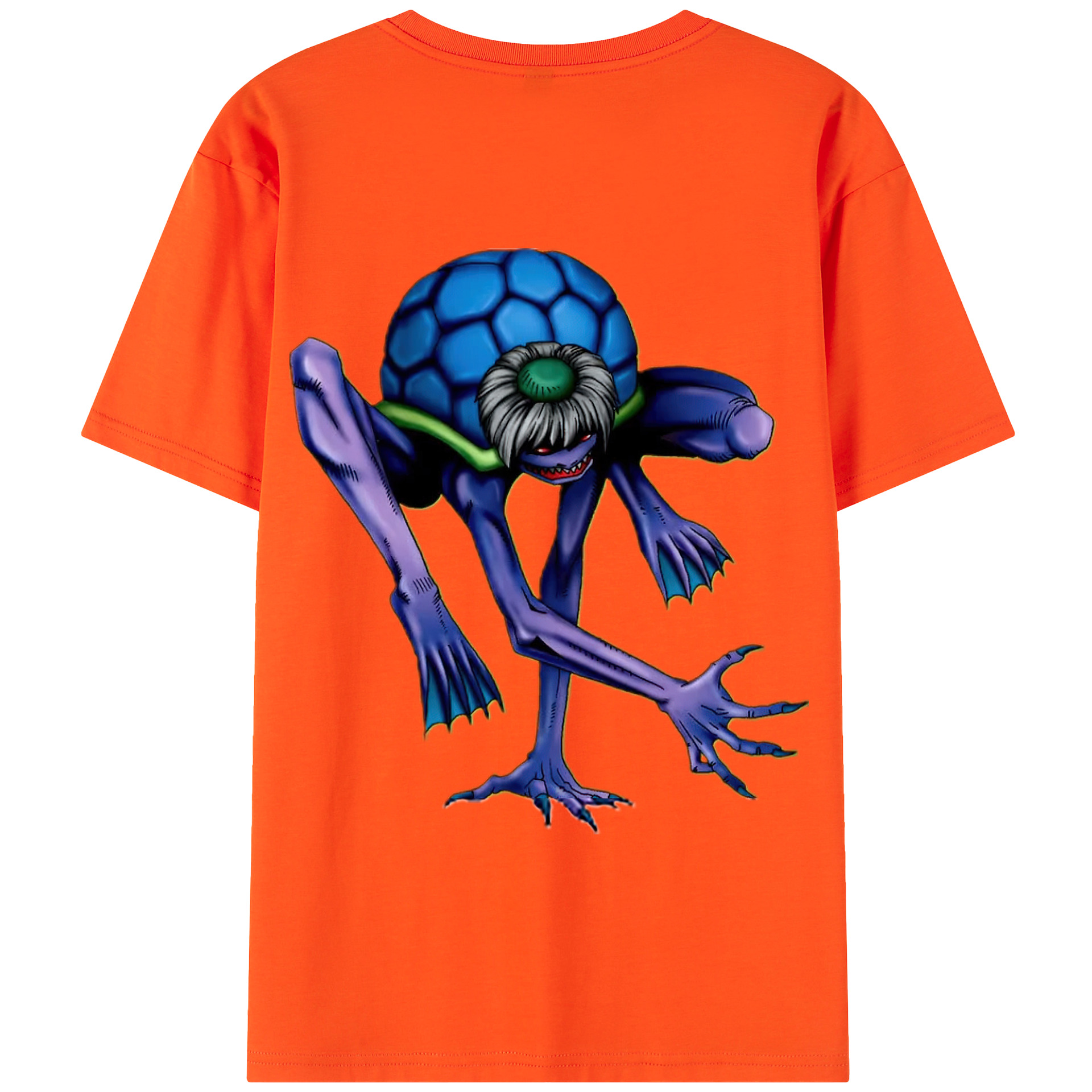 （画像用） 遊☆戯☆王 Yu-Gi-Oh! 綿100％半袖Tシャツ（背面プリント）