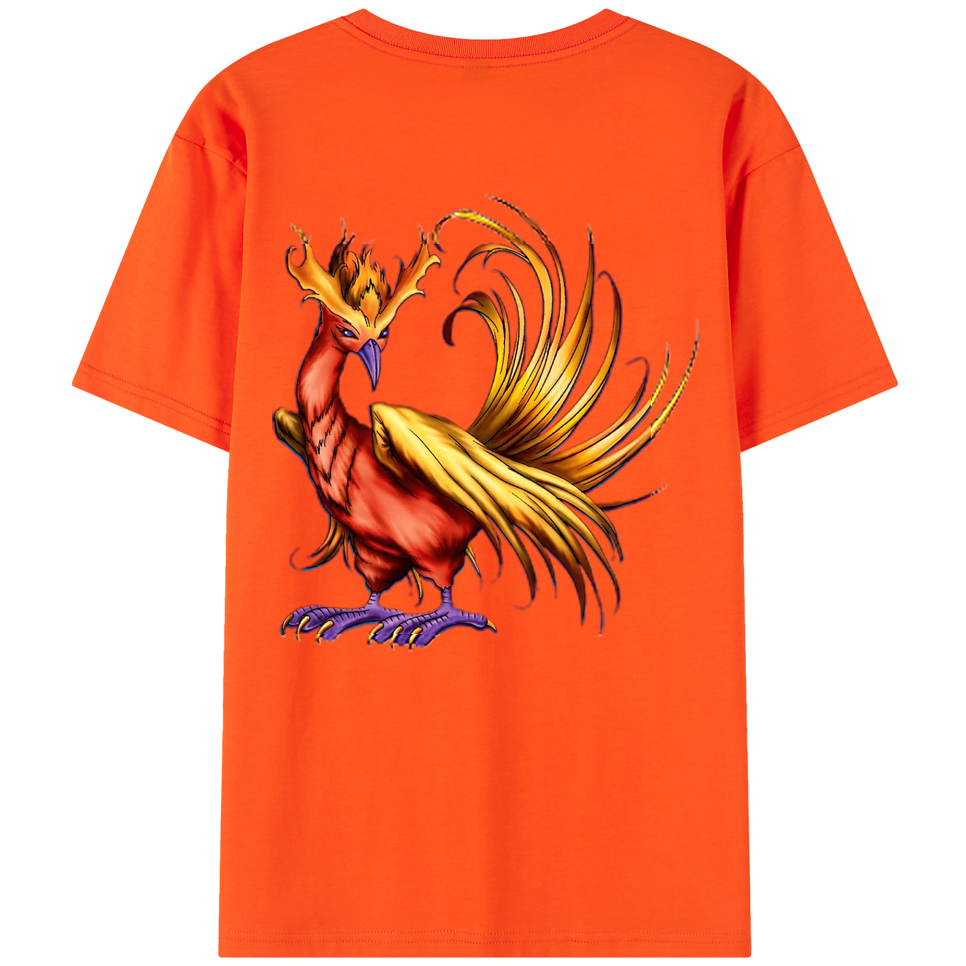 （画像用） 遊☆戯☆王 Yu-Gi-Oh! 綿100％半袖Tシャツ（背面プリント）