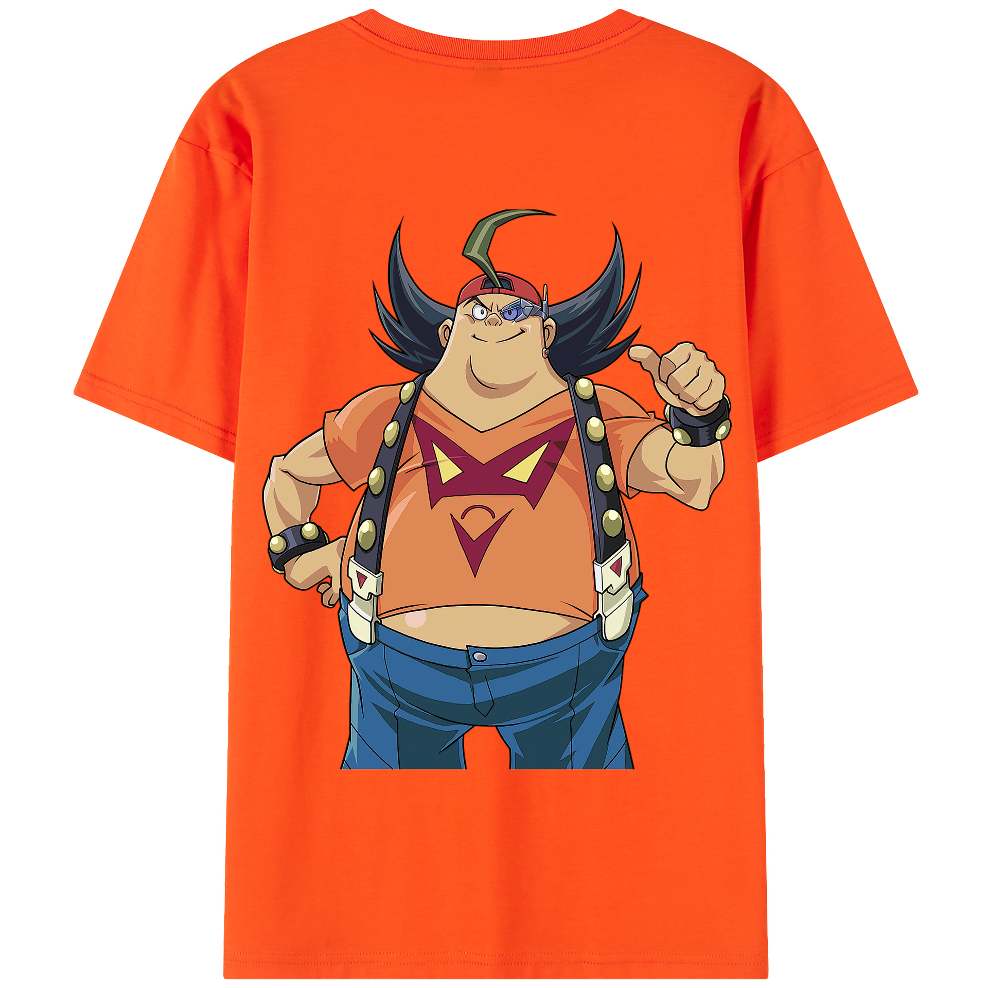 （画像用） 遊☆戯☆王 Yu-Gi-Oh! 綿100％半袖Tシャツ（背面プリント）