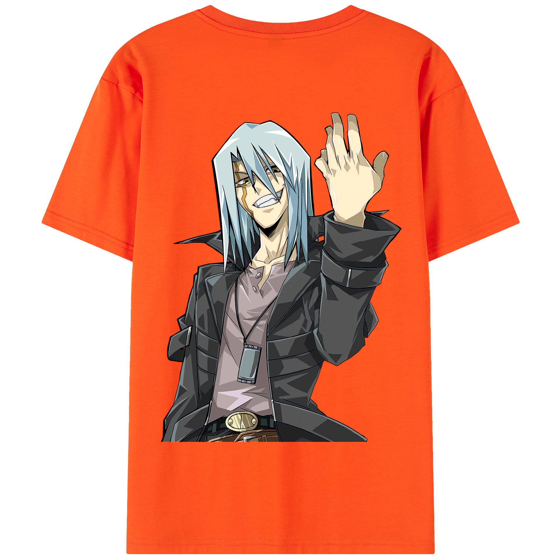（画像用） 遊☆戯☆王 Yu-Gi-Oh! 綿100％半袖Tシャツ（背面プリント）
