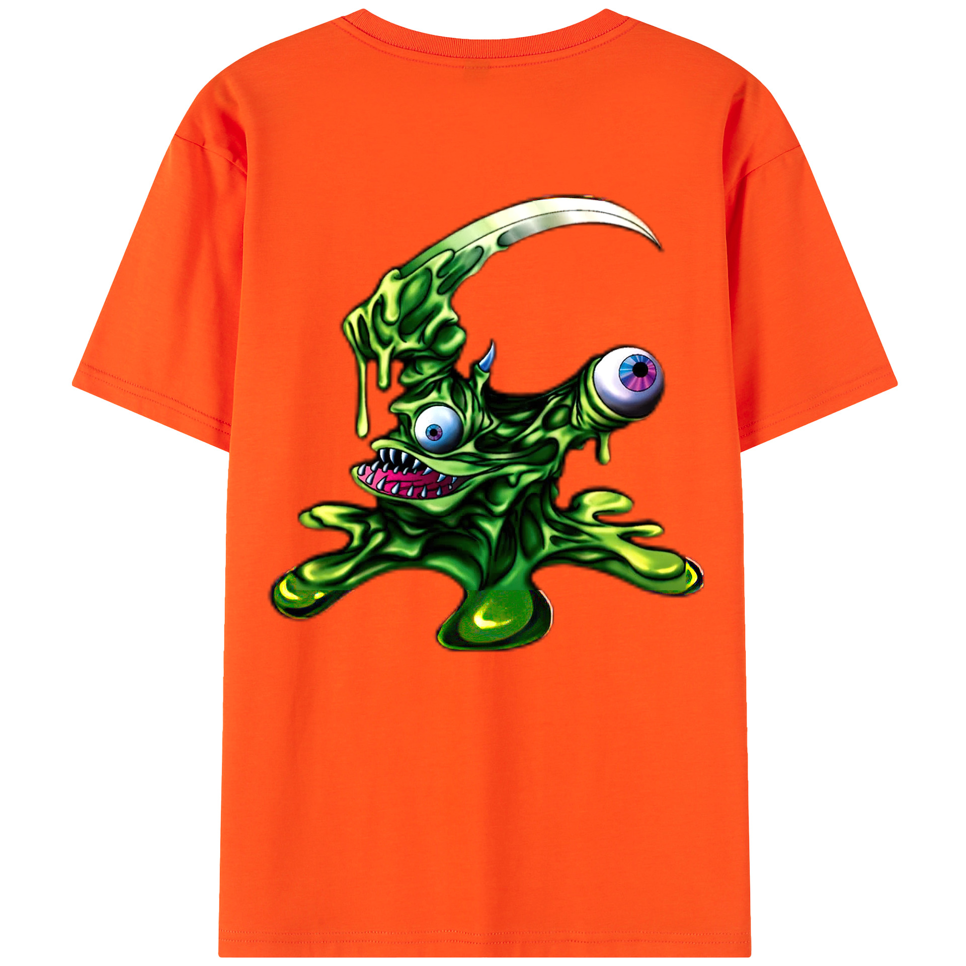 （画像用） 遊☆戯☆王 Yu-Gi-Oh! 綿100％半袖Tシャツ（背面プリント）