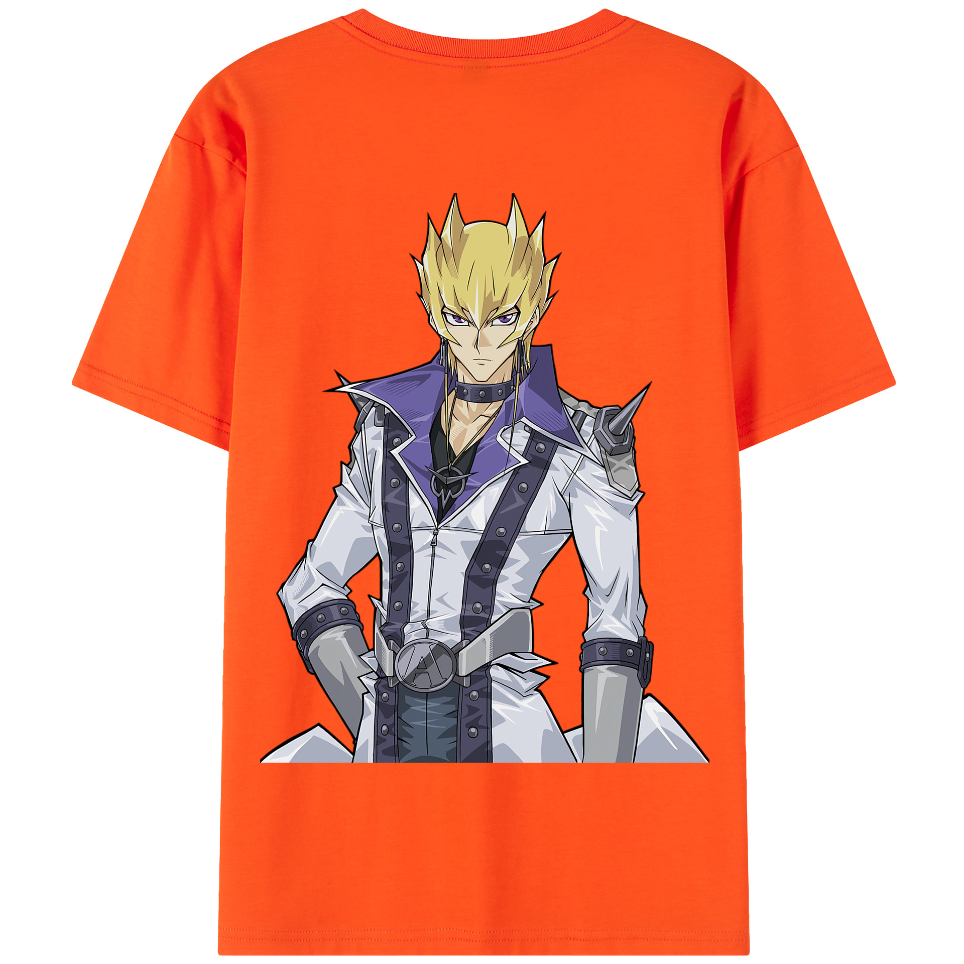 （画像用） 遊☆戯☆王 Yu-Gi-Oh! 綿100％半袖Tシャツ（背面プリント）