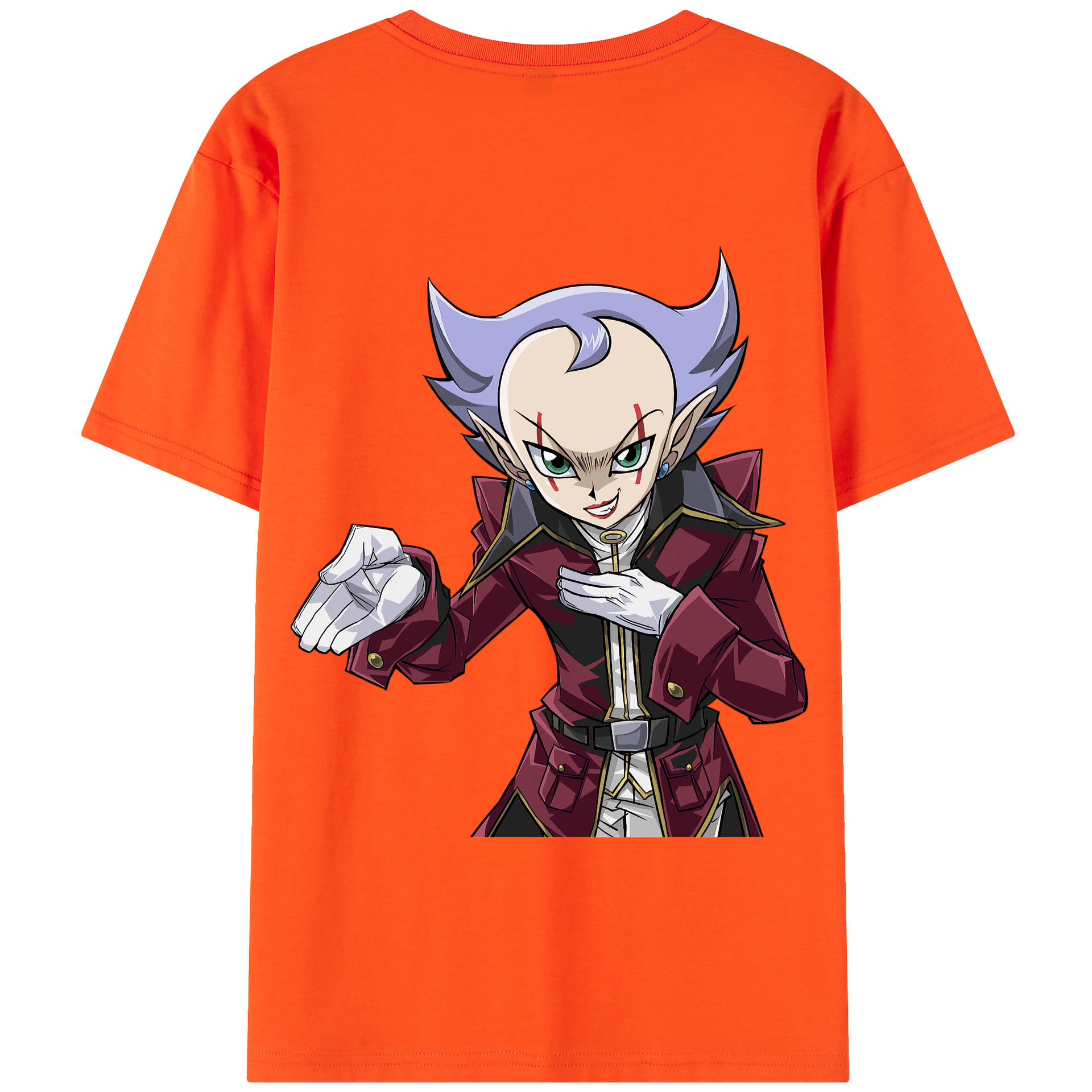 （画像用） 遊☆戯☆王 Yu-Gi-Oh! 綿100％半袖Tシャツ（背面プリント）