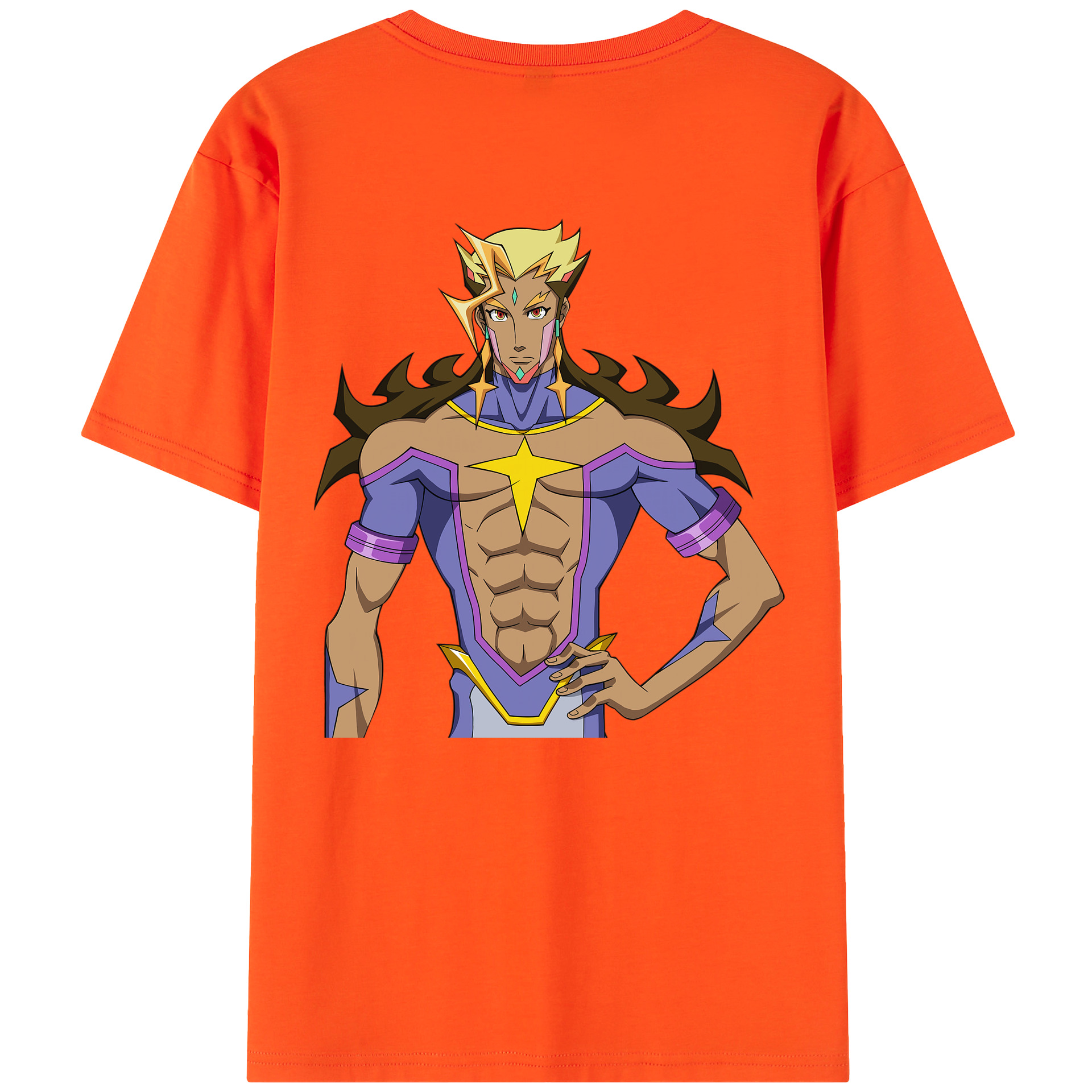 遊☆戯☆王 Yu-Gi-Oh! 綿100％半袖Tシャツ（背面プリント）