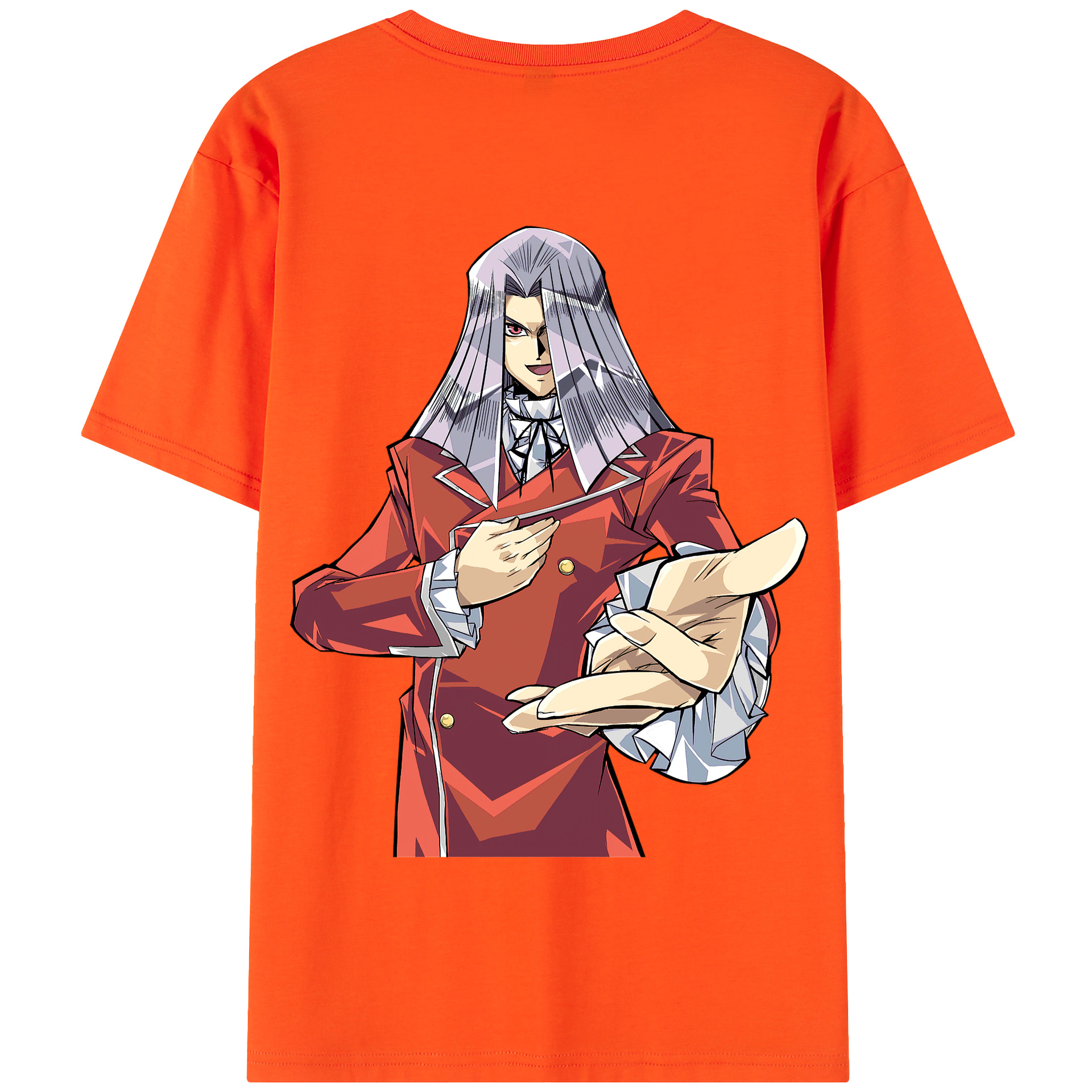 （画像用） 遊☆戯☆王 Yu-Gi-Oh! 綿100％半袖Tシャツ（背面プリント）