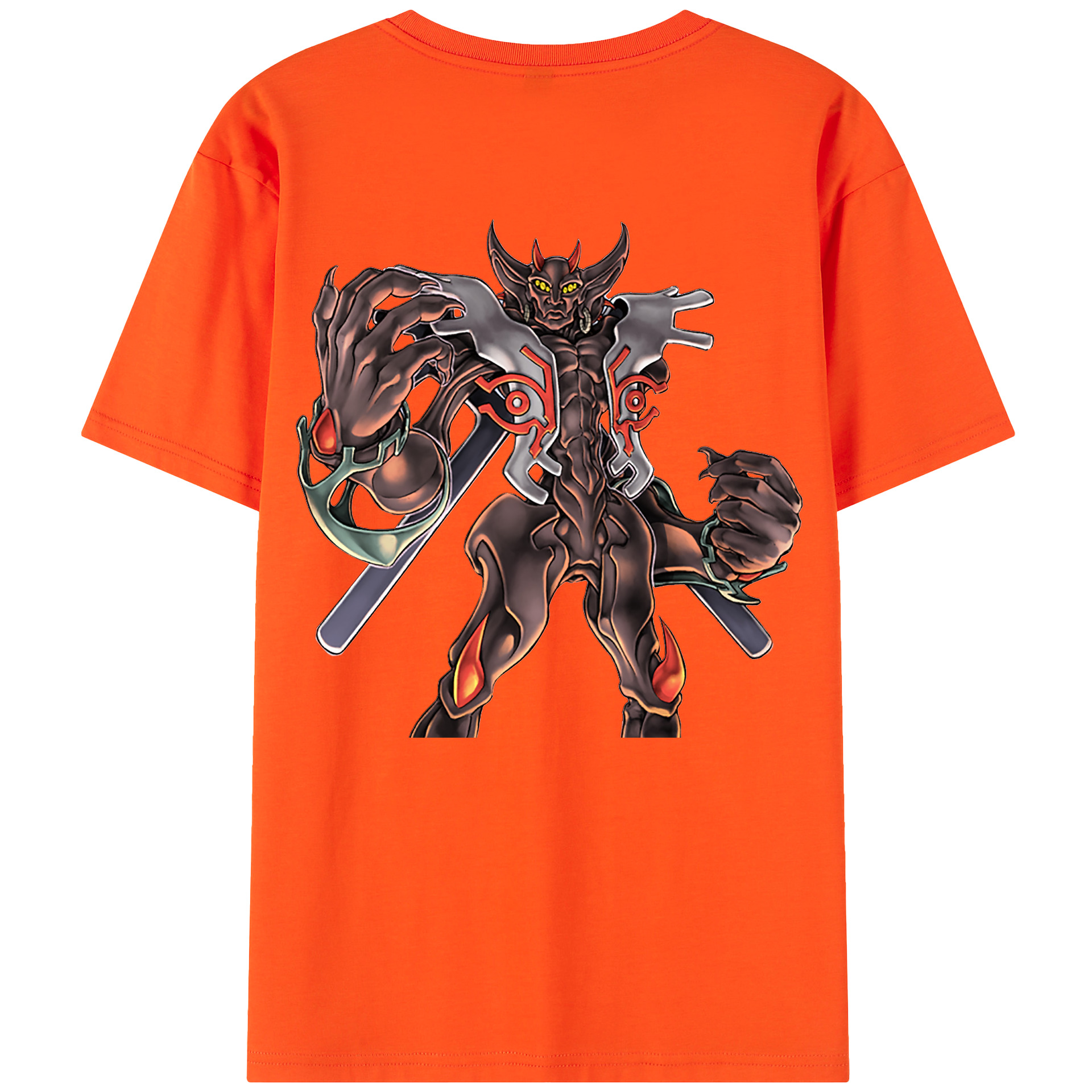（画像用） 遊☆戯☆王 Yu-Gi-Oh! 綿100％半袖Tシャツ（背面プリント）