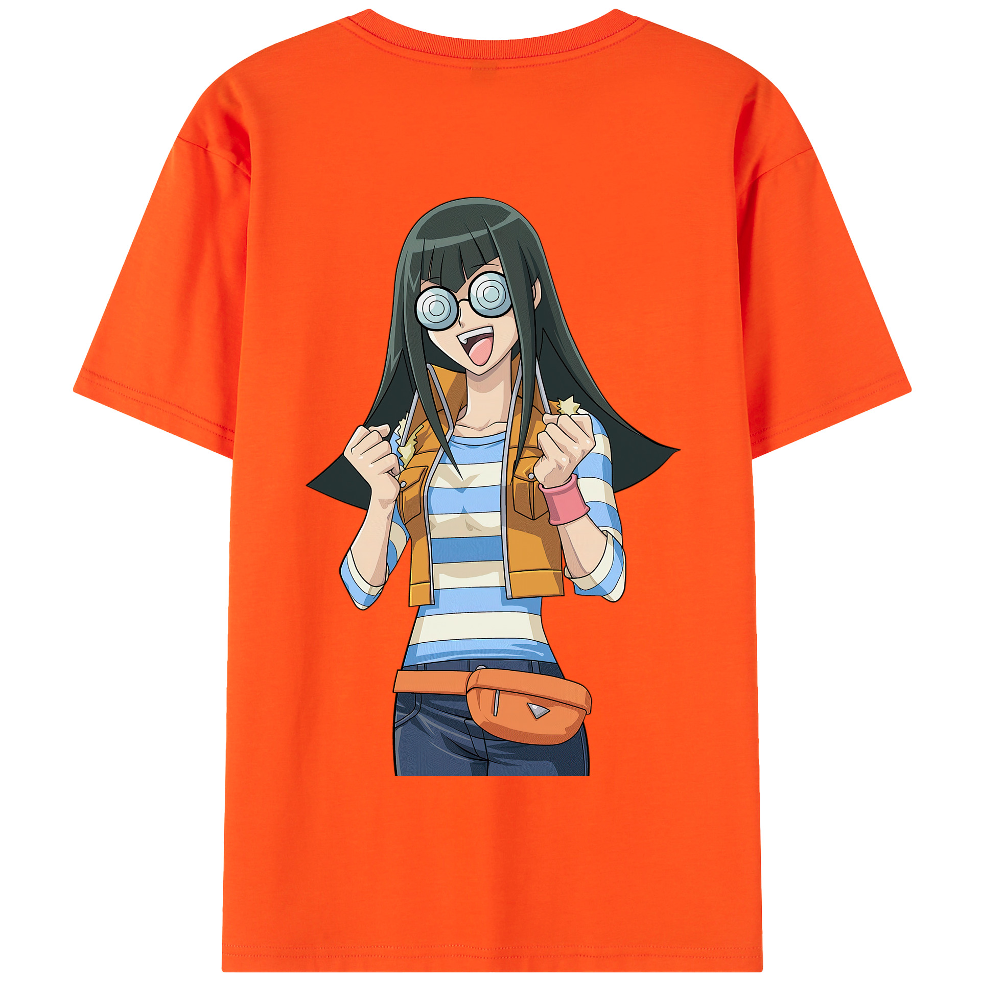 （画像用） 遊☆戯☆王 Yu-Gi-Oh! 綿100％半袖Tシャツ（背面プリント）