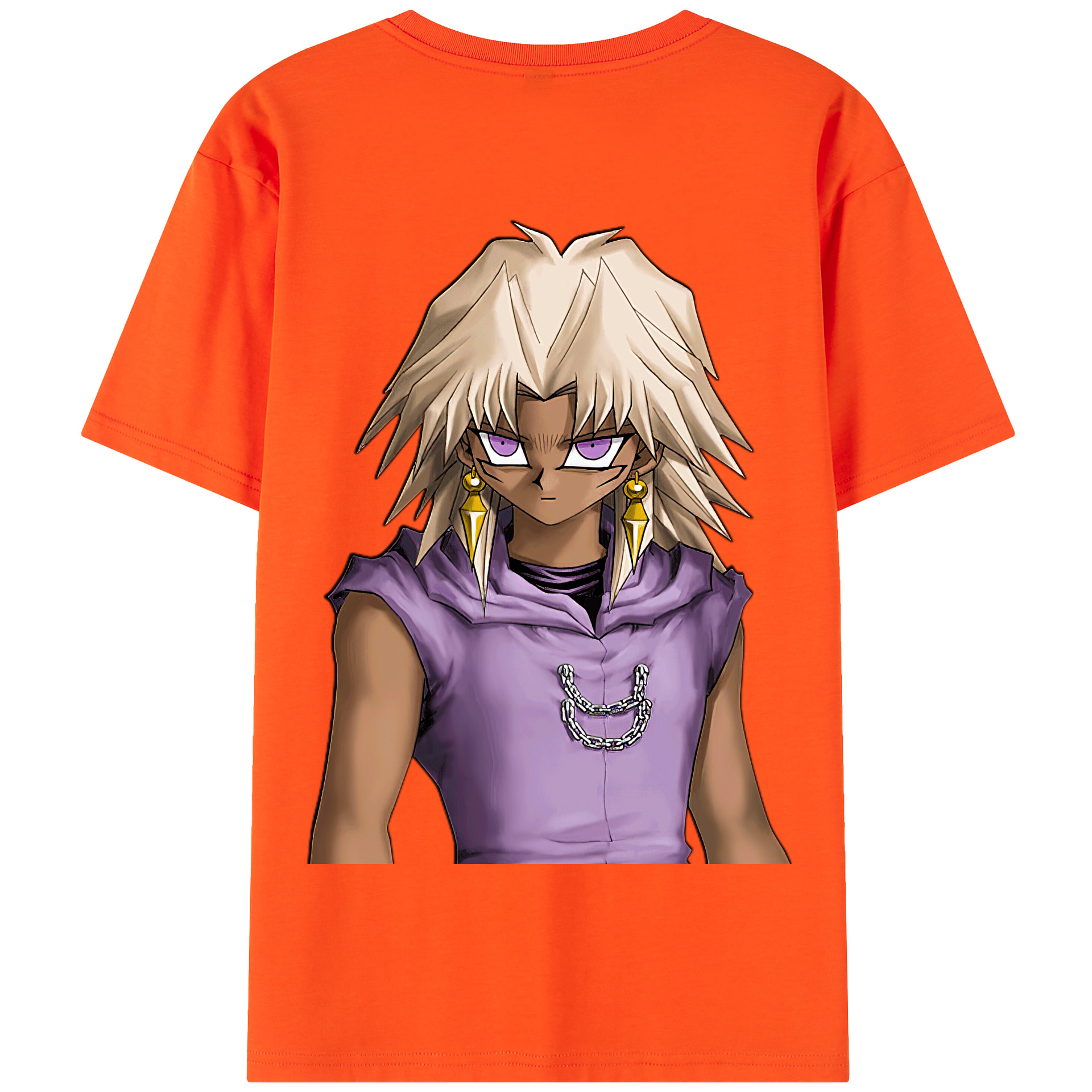 （画像用） 遊☆戯☆王 Yu-Gi-Oh! 綿100％半袖Tシャツ（背面プリント）