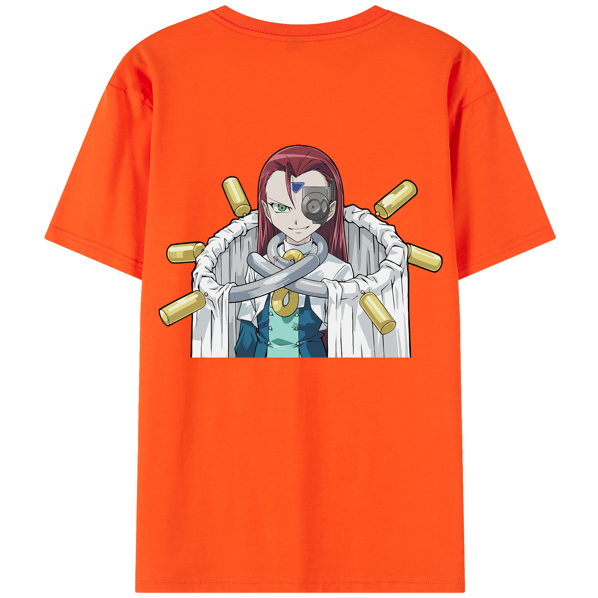 （画像用） 遊☆戯☆王 Yu-Gi-Oh! 綿100％半袖Tシャツ（背面プリント）