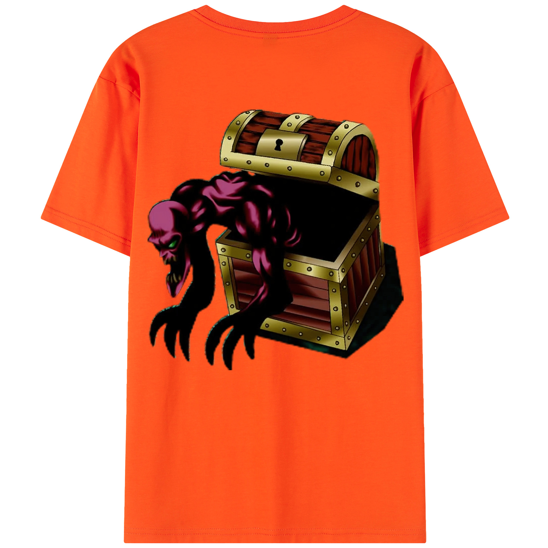 （画像用） 遊☆戯☆王 Yu-Gi-Oh! 綿100％半袖Tシャツ（背面プリント）