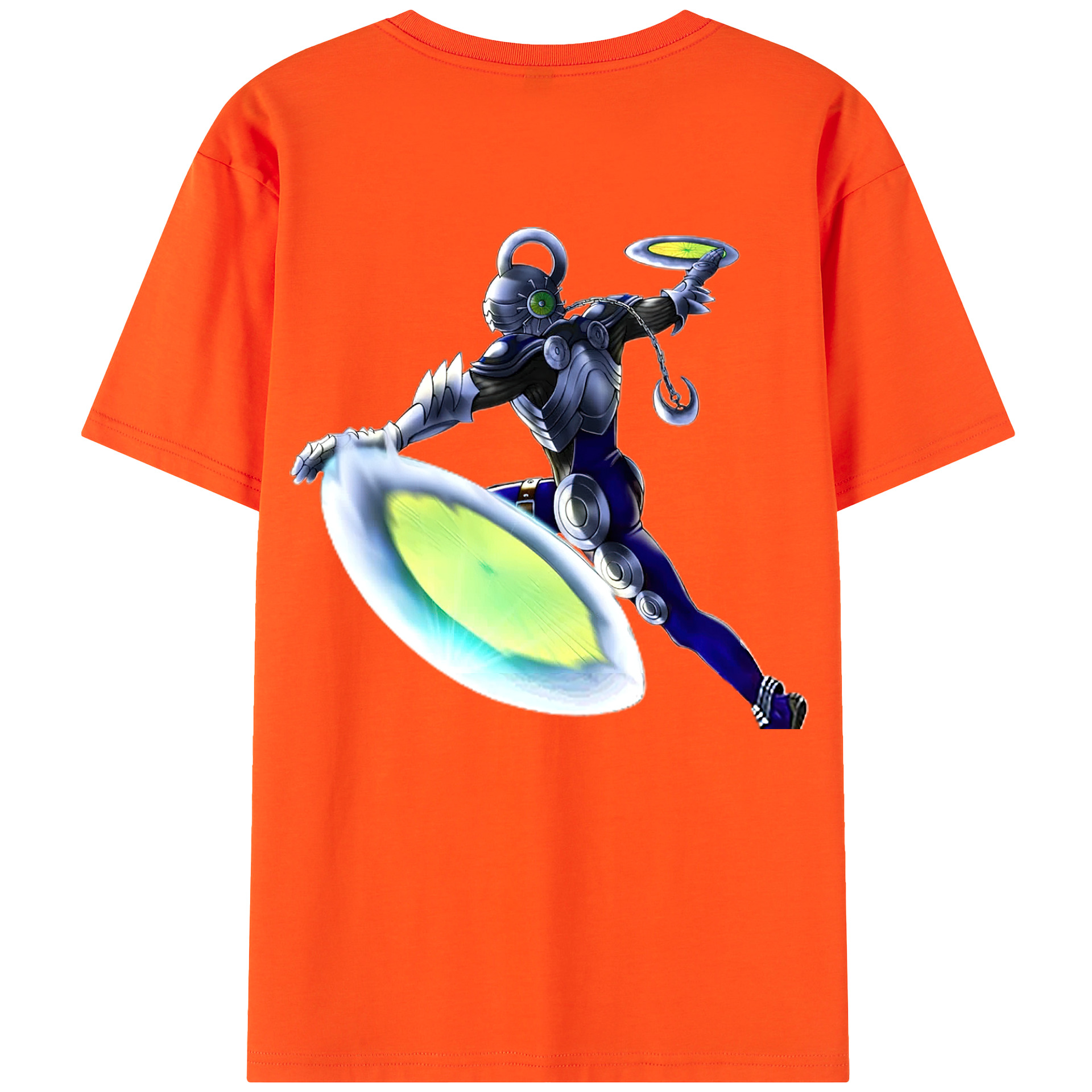 （画像用） 遊☆戯☆王 Yu-Gi-Oh! 綿100％半袖Tシャツ（背面プリント）