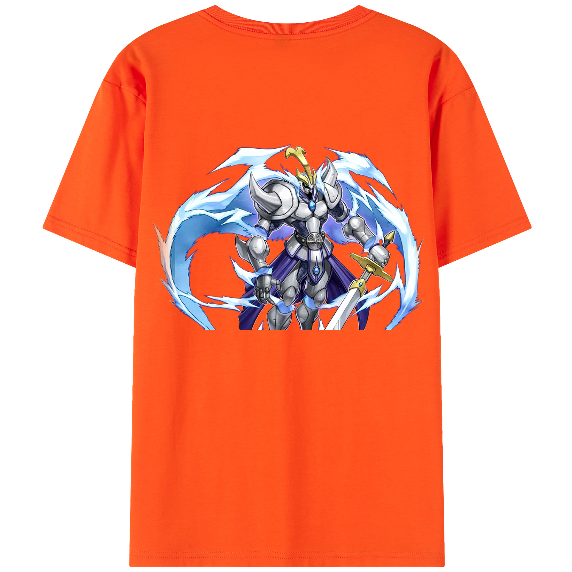 （画像用） 遊☆戯☆王 Yu-Gi-Oh! 綿100％半袖Tシャツ（背面プリント）
