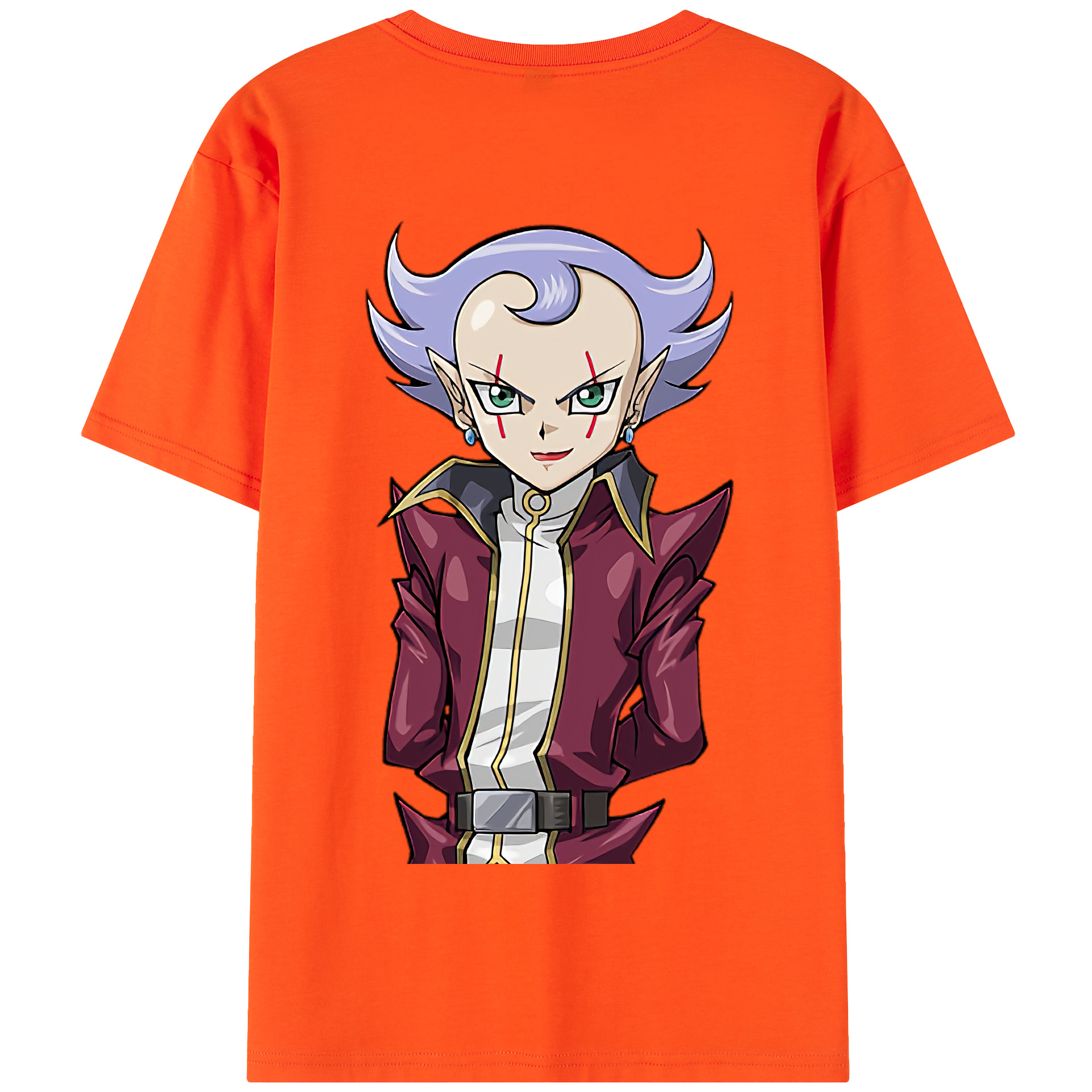 （画像用） 遊☆戯☆王 Yu-Gi-Oh! 綿100％半袖Tシャツ（背面プリント）