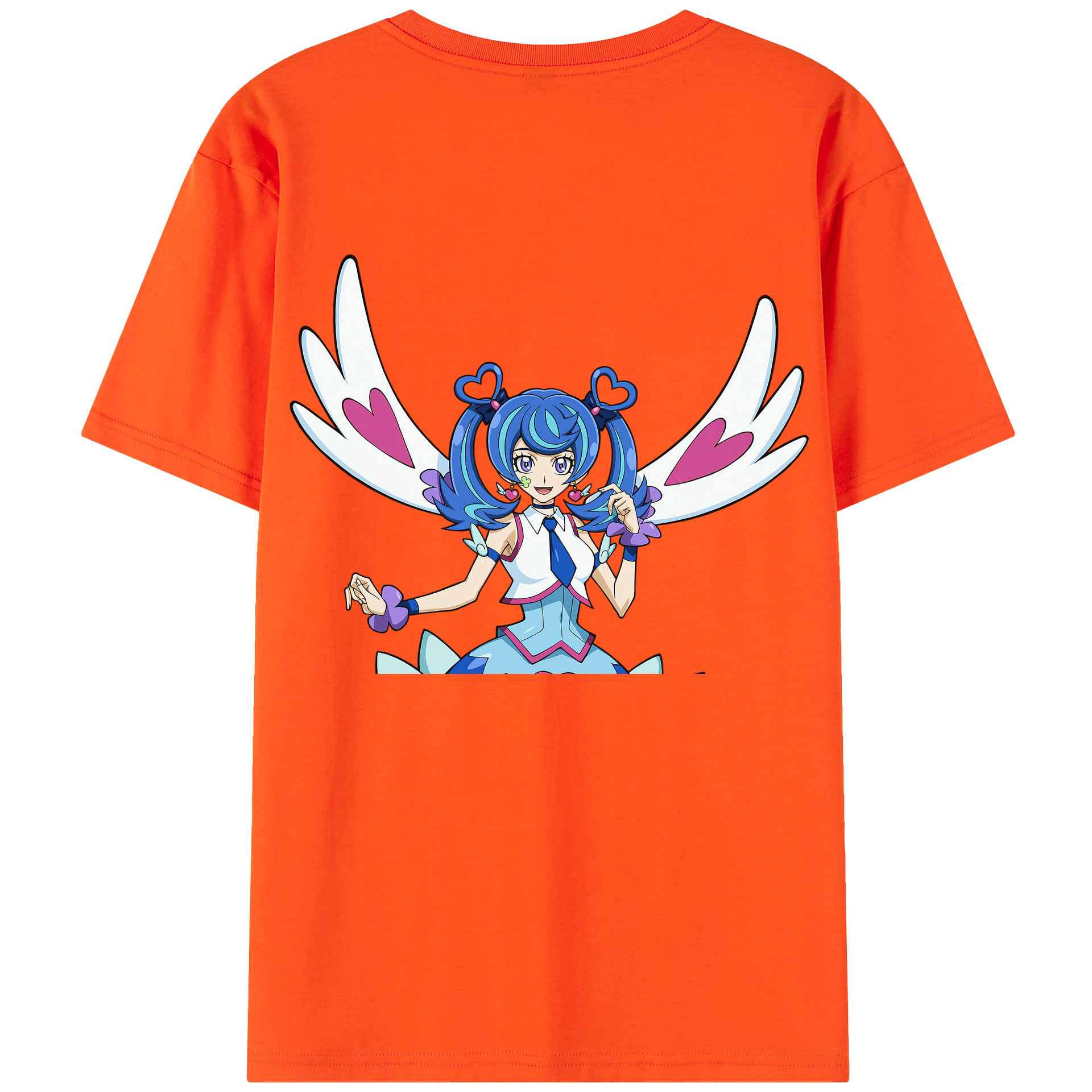 （画像用） 遊☆戯☆王 Yu-Gi-Oh! 綿100％半袖Tシャツ（背面プリント）