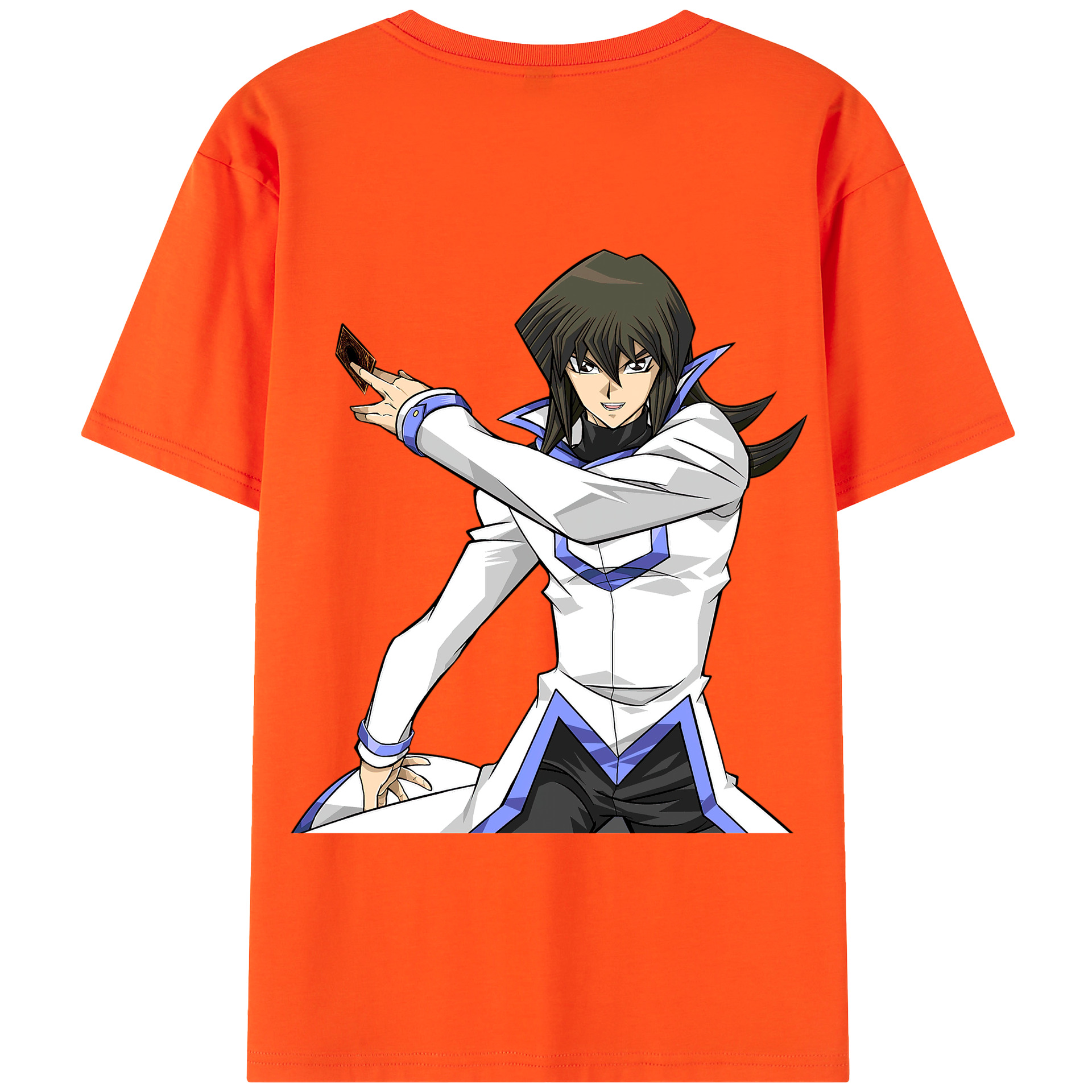 （画像用） 遊☆戯☆王 Yu-Gi-Oh! 綿100％半袖Tシャツ（背面プリント）