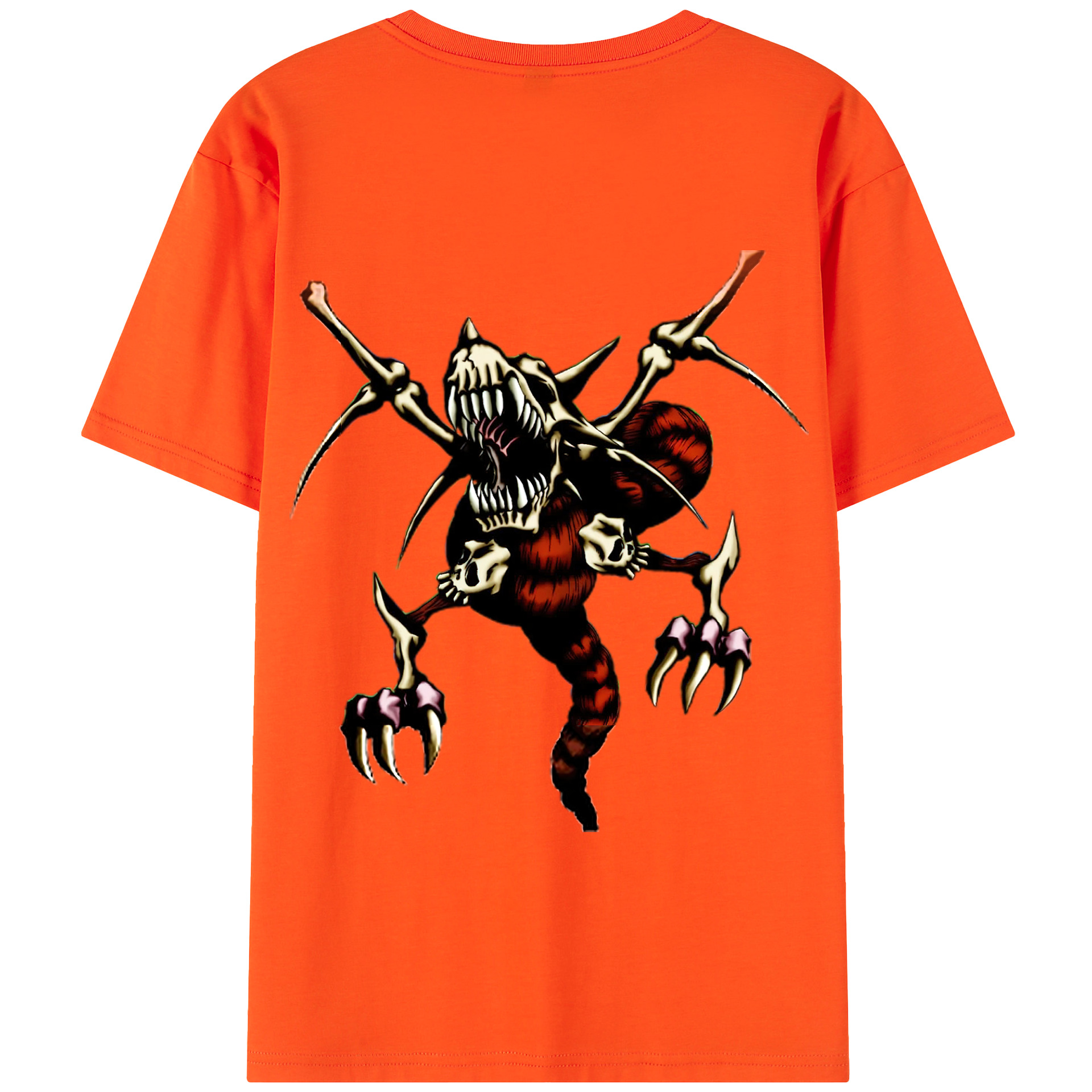 （画像用） 遊☆戯☆王 Yu-Gi-Oh! 綿100％半袖Tシャツ（背面プリント）