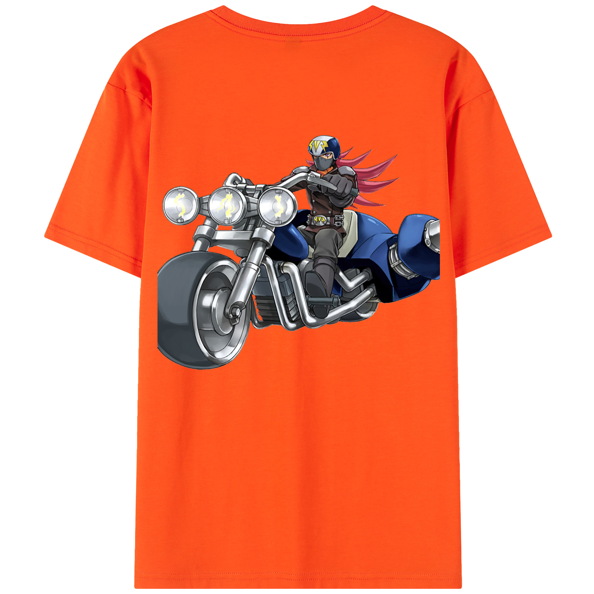 （画像用） 遊☆戯☆王 Yu-Gi-Oh! 綿100％半袖Tシャツ（背面プリント）