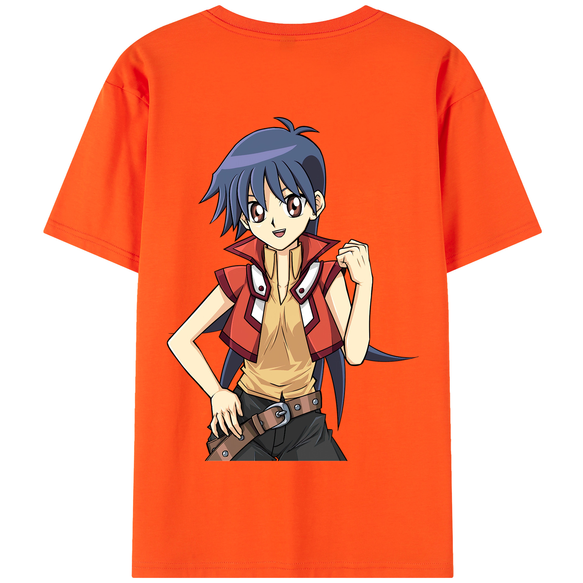 遊☆戯☆王 Yu-Gi-Oh! 綿100％半袖Tシャツ（背面プリント）