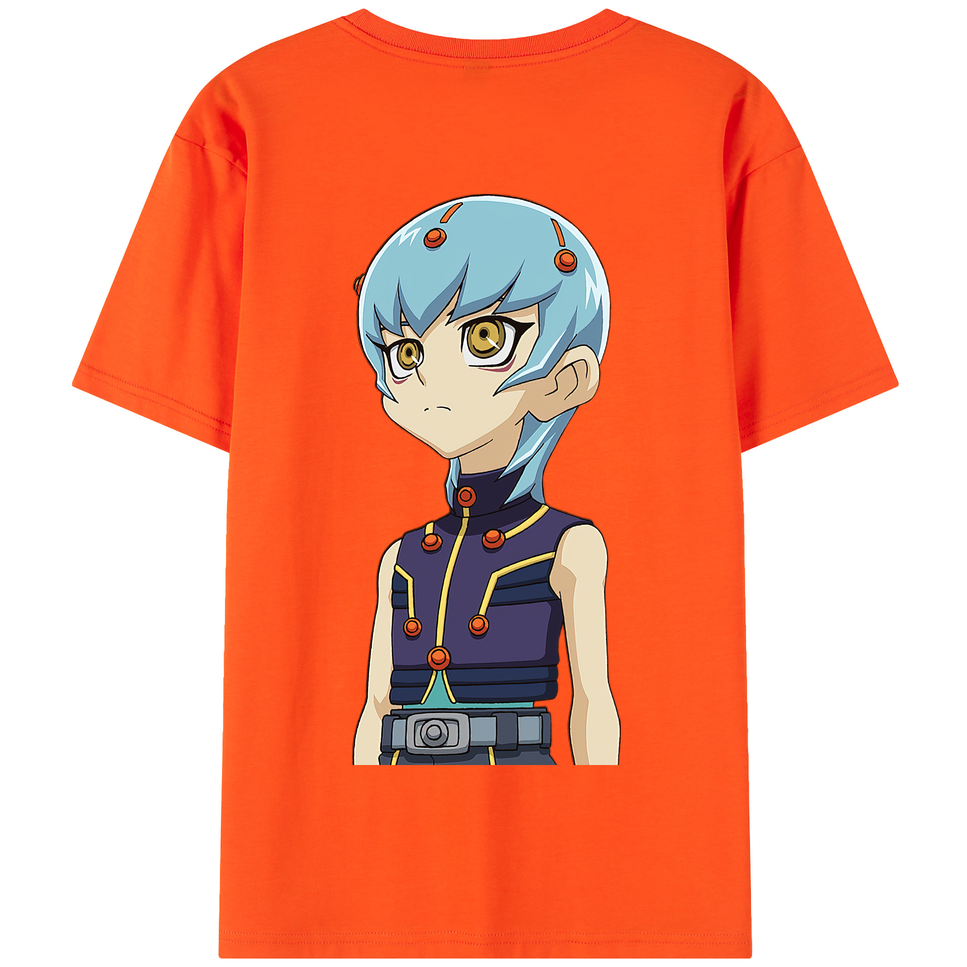 （画像用） 遊☆戯☆王 Yu-Gi-Oh! 綿100％半袖Tシャツ（背面プリント）