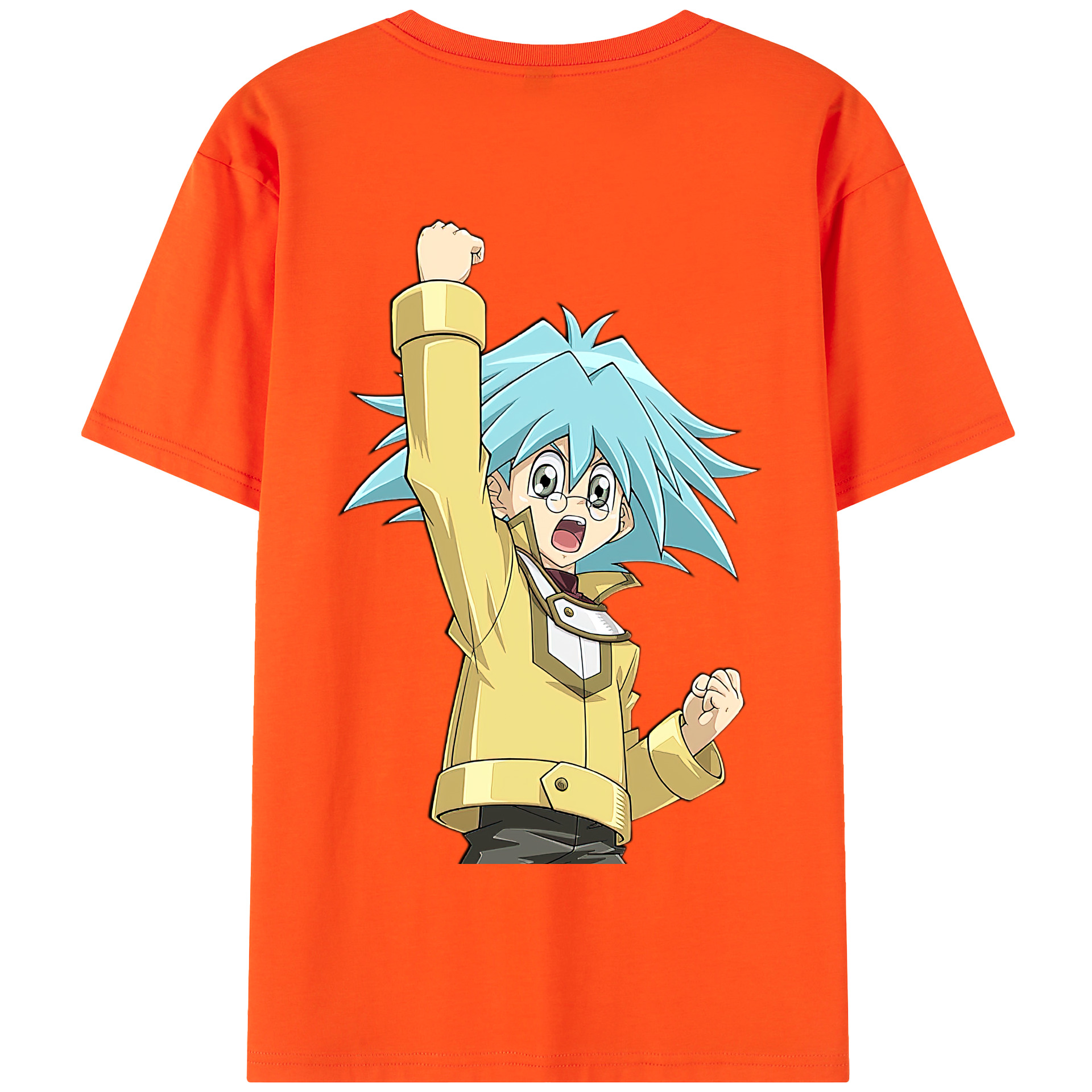 遊☆戯☆王 Yu-Gi-Oh! 綿100％半袖Tシャツ（背面プリント）