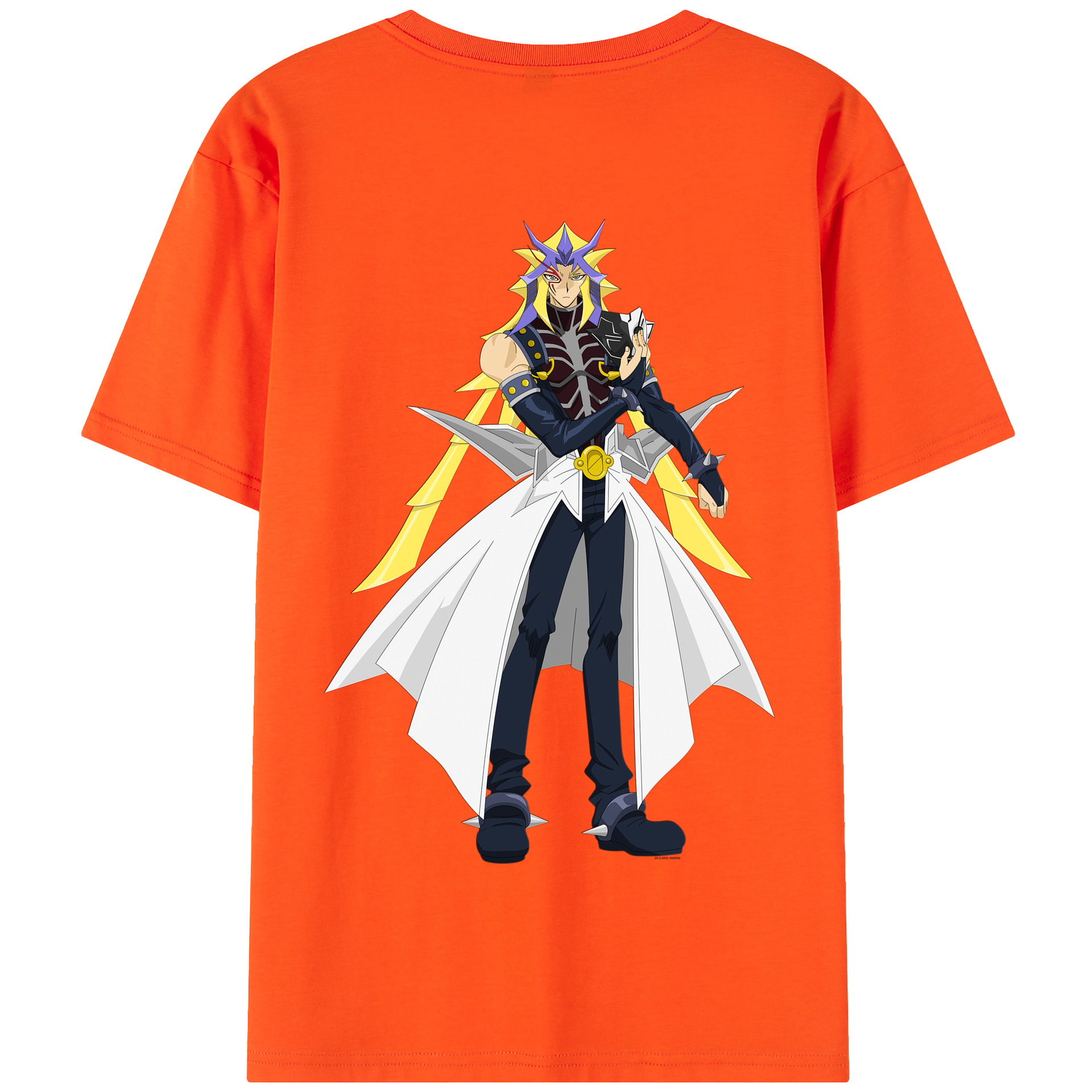遊☆戯☆王 Yu-Gi-Oh! 綿100％半袖Tシャツ（背面プリント）