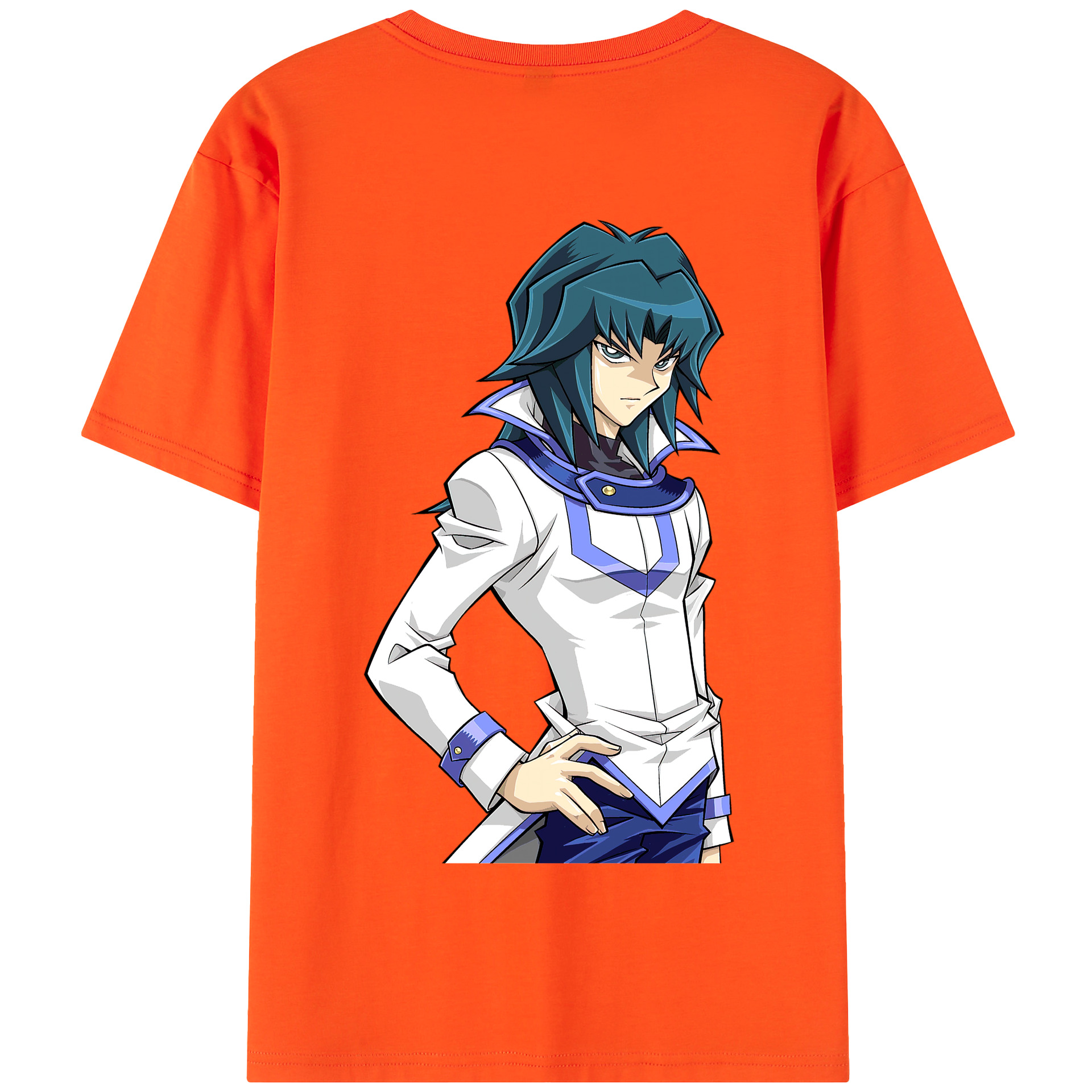 （画像用） 遊☆戯☆王 Yu-Gi-Oh! 綿100％半袖Tシャツ（背面プリント）