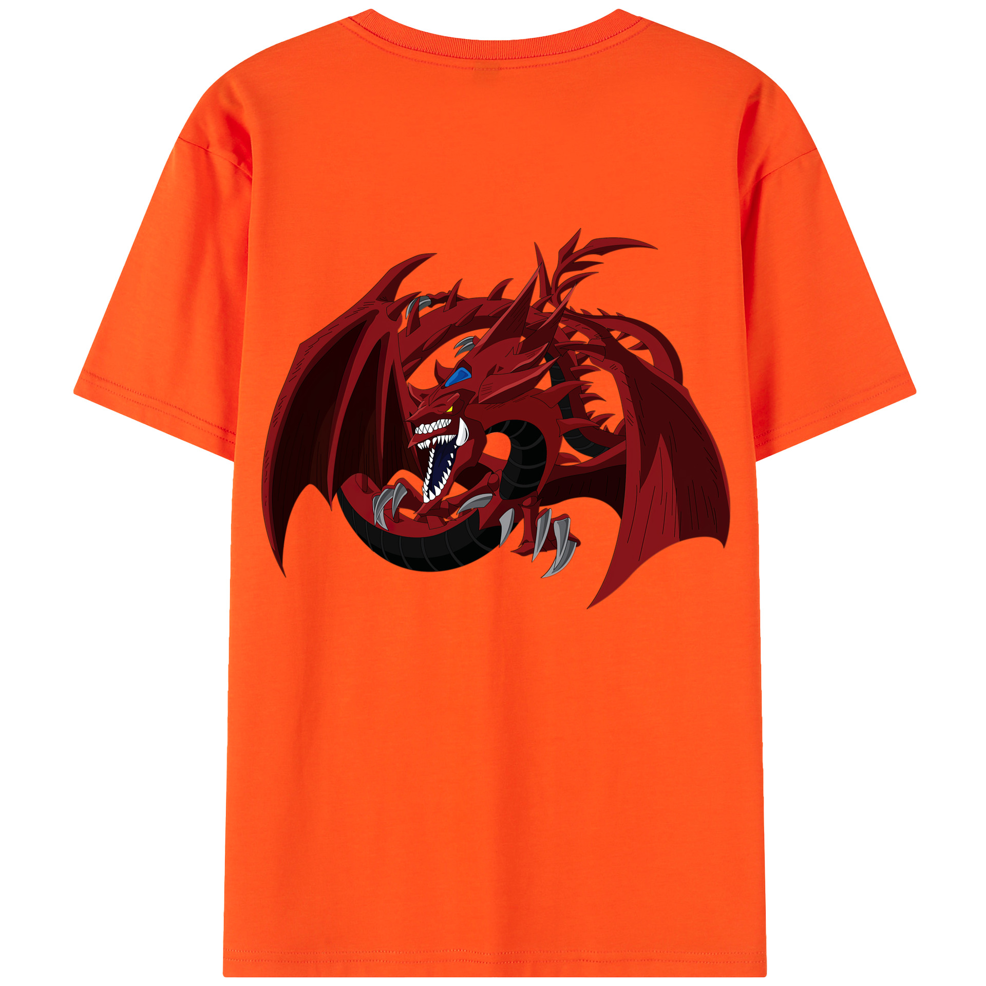 （画像用） 遊☆戯☆王 Yu-Gi-Oh! 綿100％半袖Tシャツ（背面プリント）