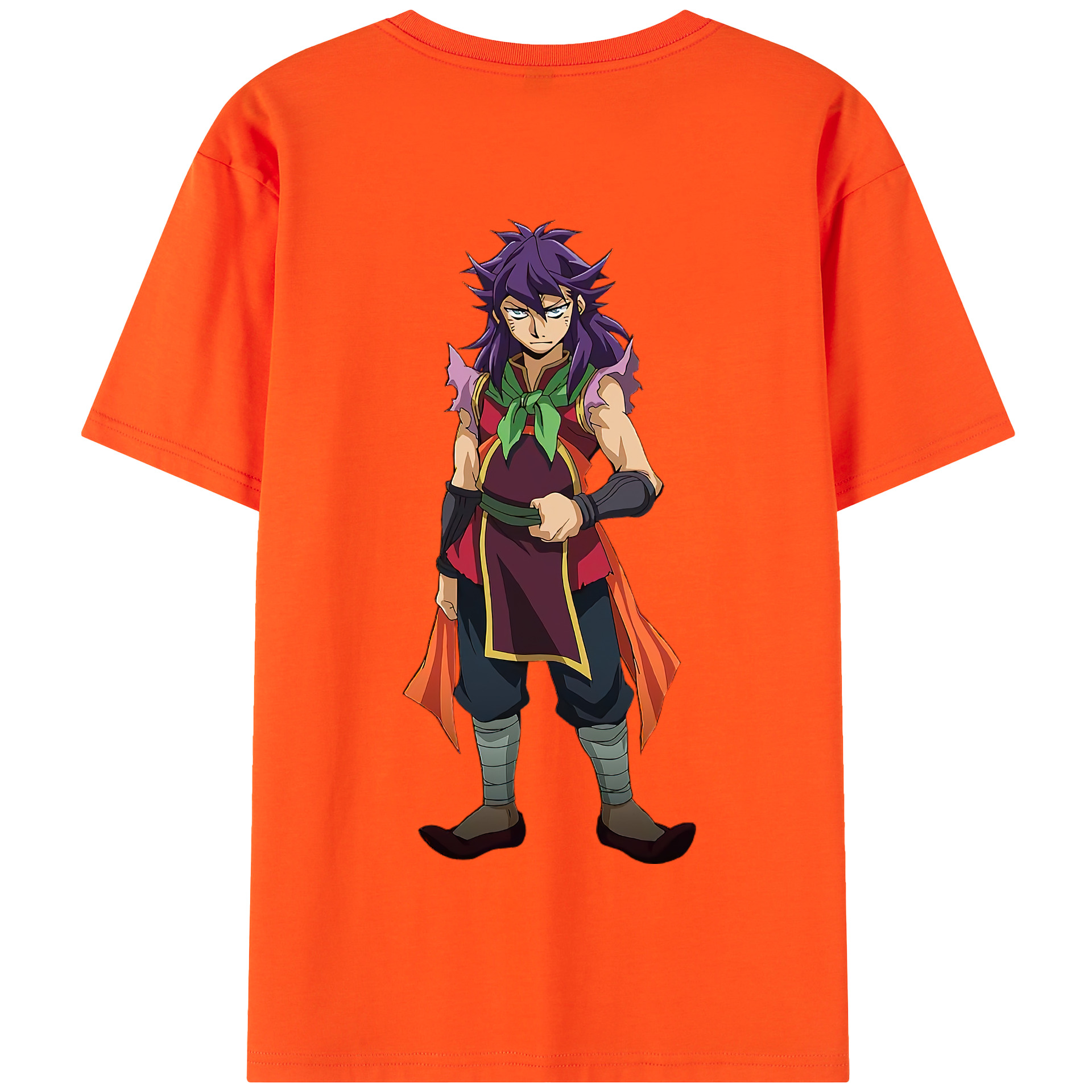 遊☆戯☆王 Yu-Gi-Oh! 綿100％半袖Tシャツ（背面プリント）