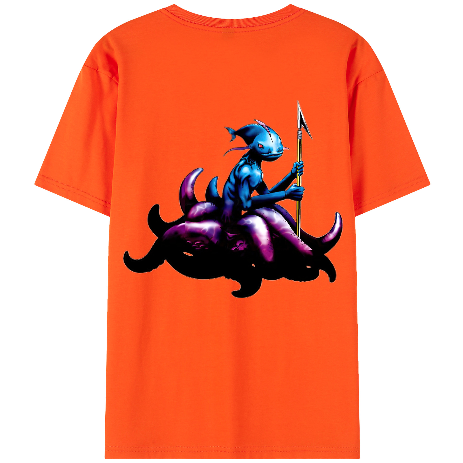 （画像用） 遊☆戯☆王 Yu-Gi-Oh! 綿100％半袖Tシャツ（背面プリント）