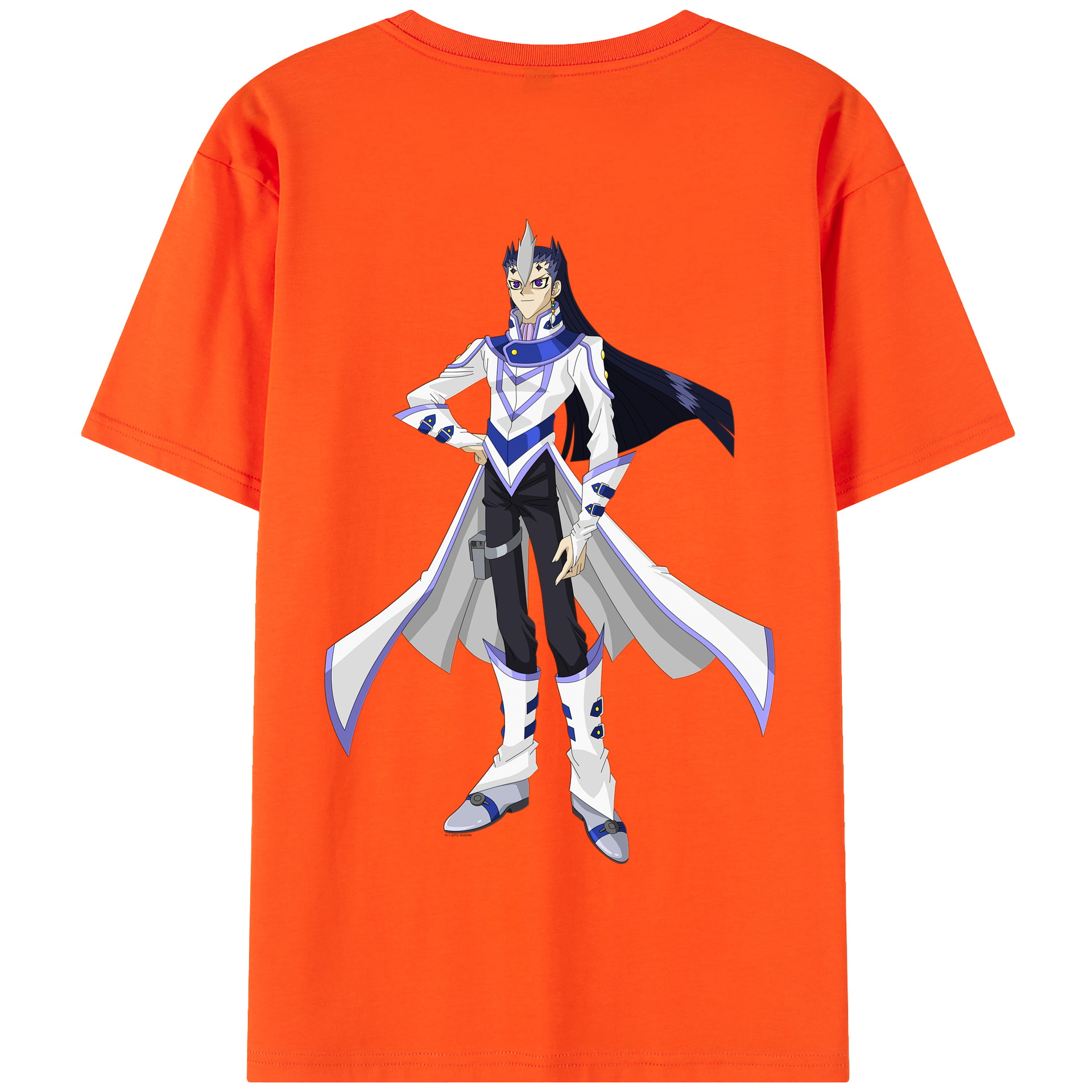 （画像用） 遊☆戯☆王 Yu-Gi-Oh! 綿100％半袖Tシャツ（背面プリント）