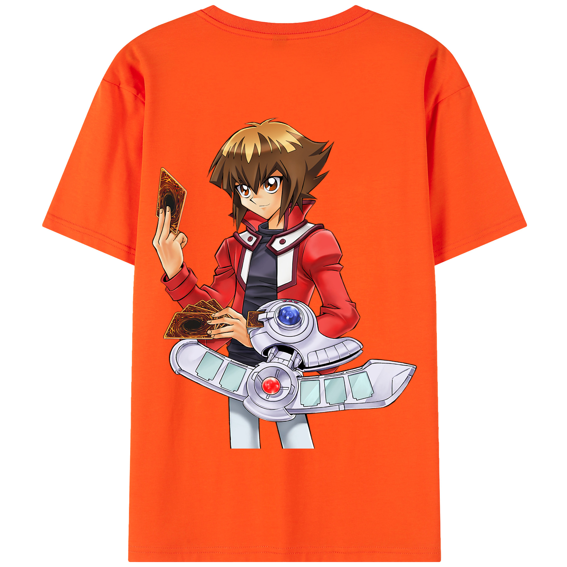 （画像用） 遊☆戯☆王 Yu-Gi-Oh! 綿100％半袖Tシャツ（背面プリント）