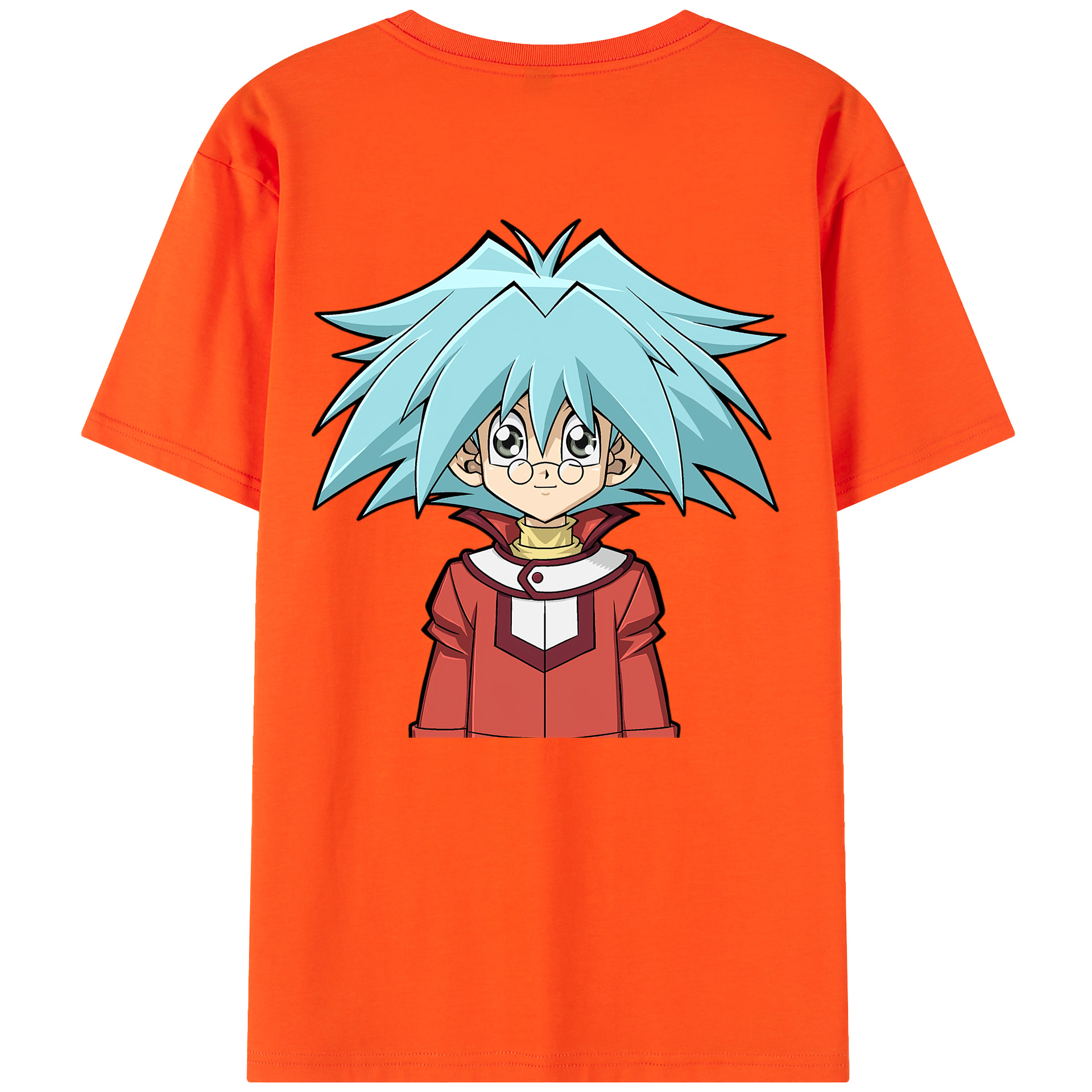 （画像用） 遊☆戯☆王 Yu-Gi-Oh! 綿100％半袖Tシャツ（背面プリント）