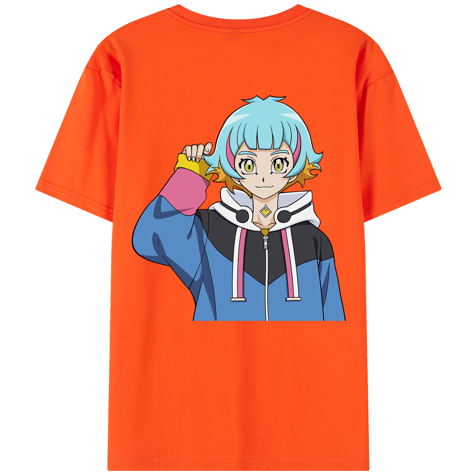遊☆戯☆王 Yu-Gi-Oh! 綿100％半袖Tシャツ（背面プリント）