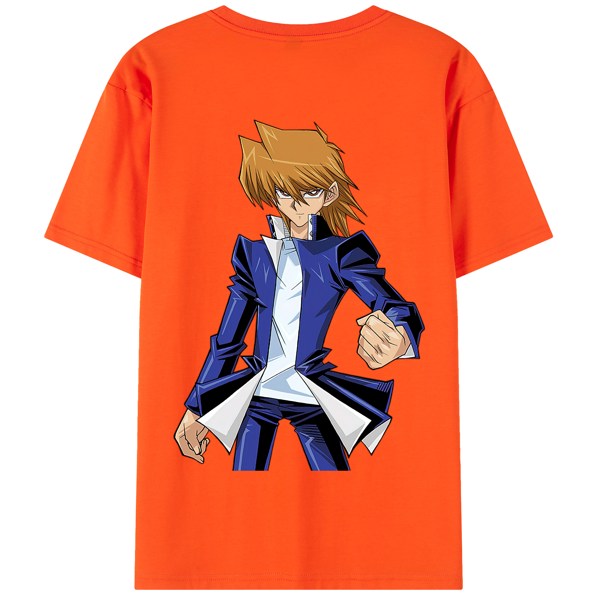 （画像用） 遊☆戯☆王 Yu-Gi-Oh! 綿100％半袖Tシャツ（背面プリント）