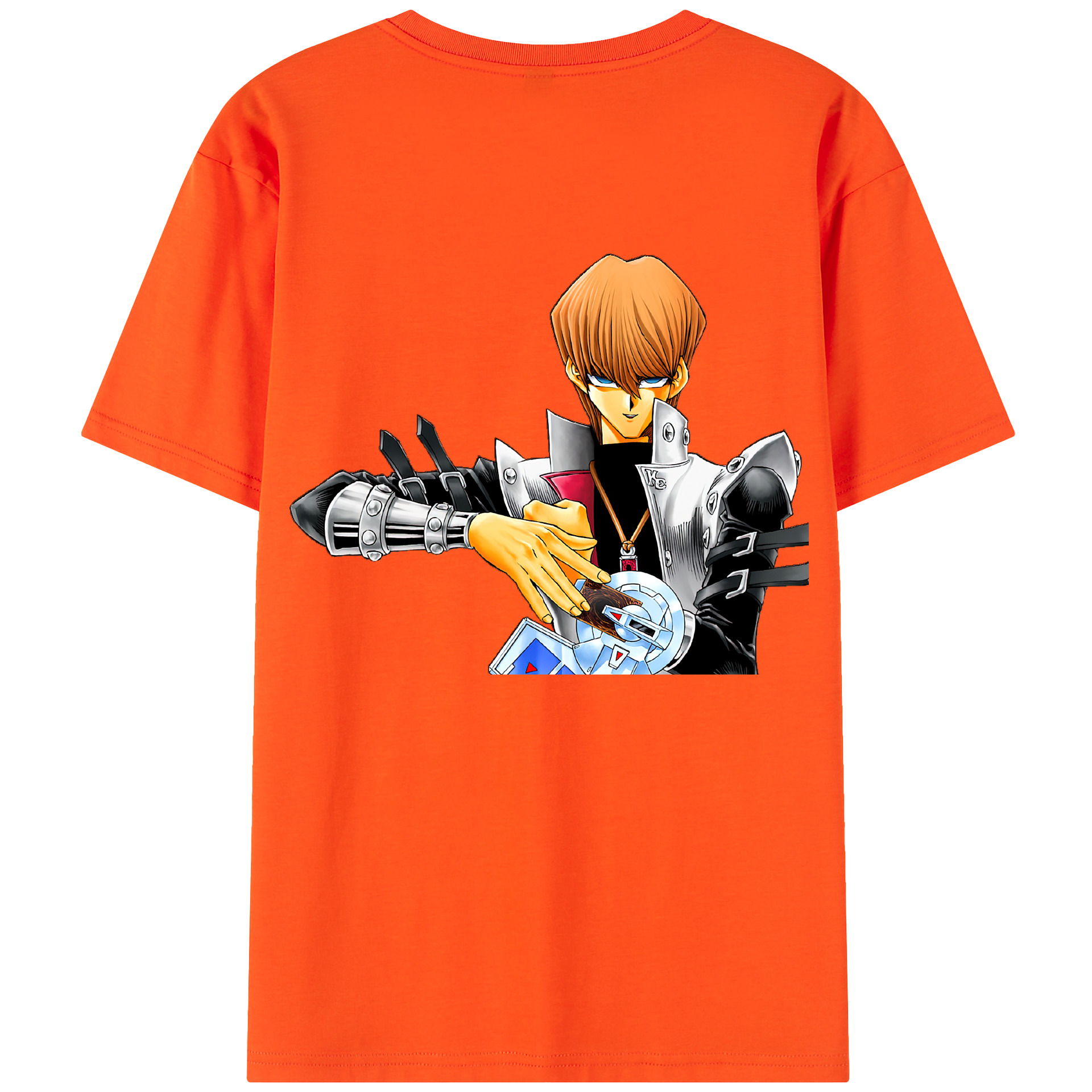 （画像用） 遊☆戯☆王 Yu-Gi-Oh! 綿100％半袖Tシャツ（背面プリント）