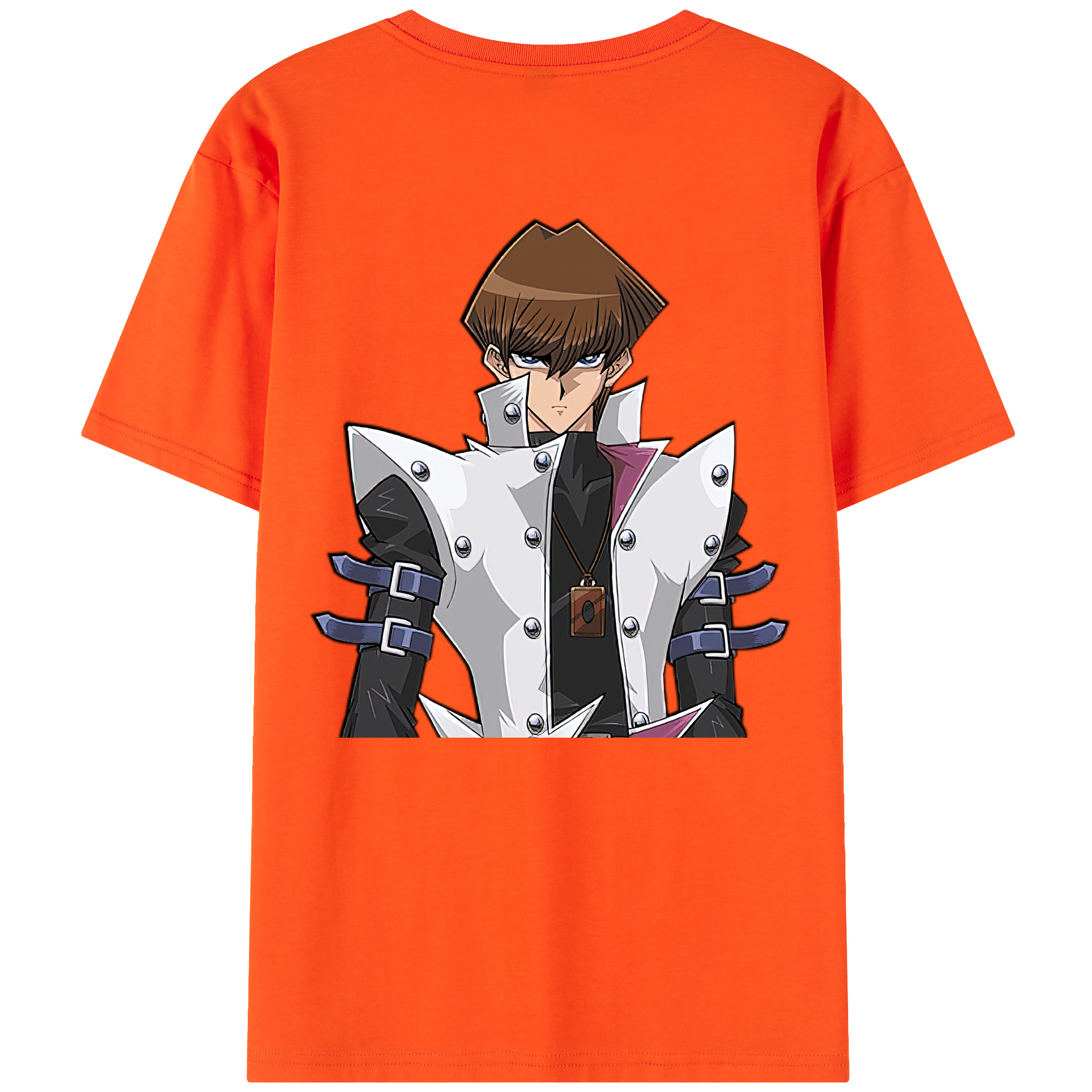 （画像用） 遊☆戯☆王 Yu-Gi-Oh! 綿100％半袖Tシャツ（背面プリント）