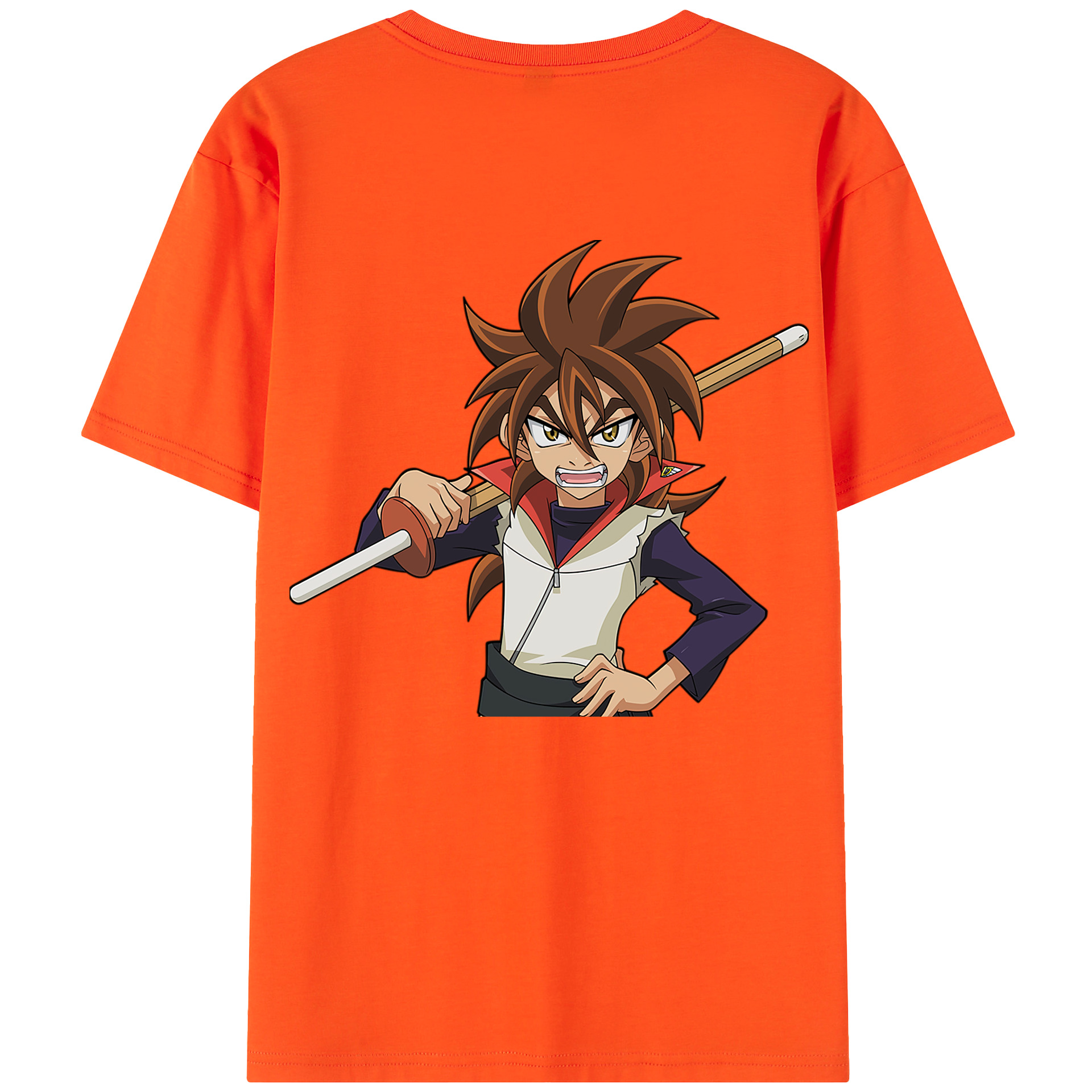 （画像用） 遊☆戯☆王 Yu-Gi-Oh! 綿100％半袖Tシャツ（背面プリント）