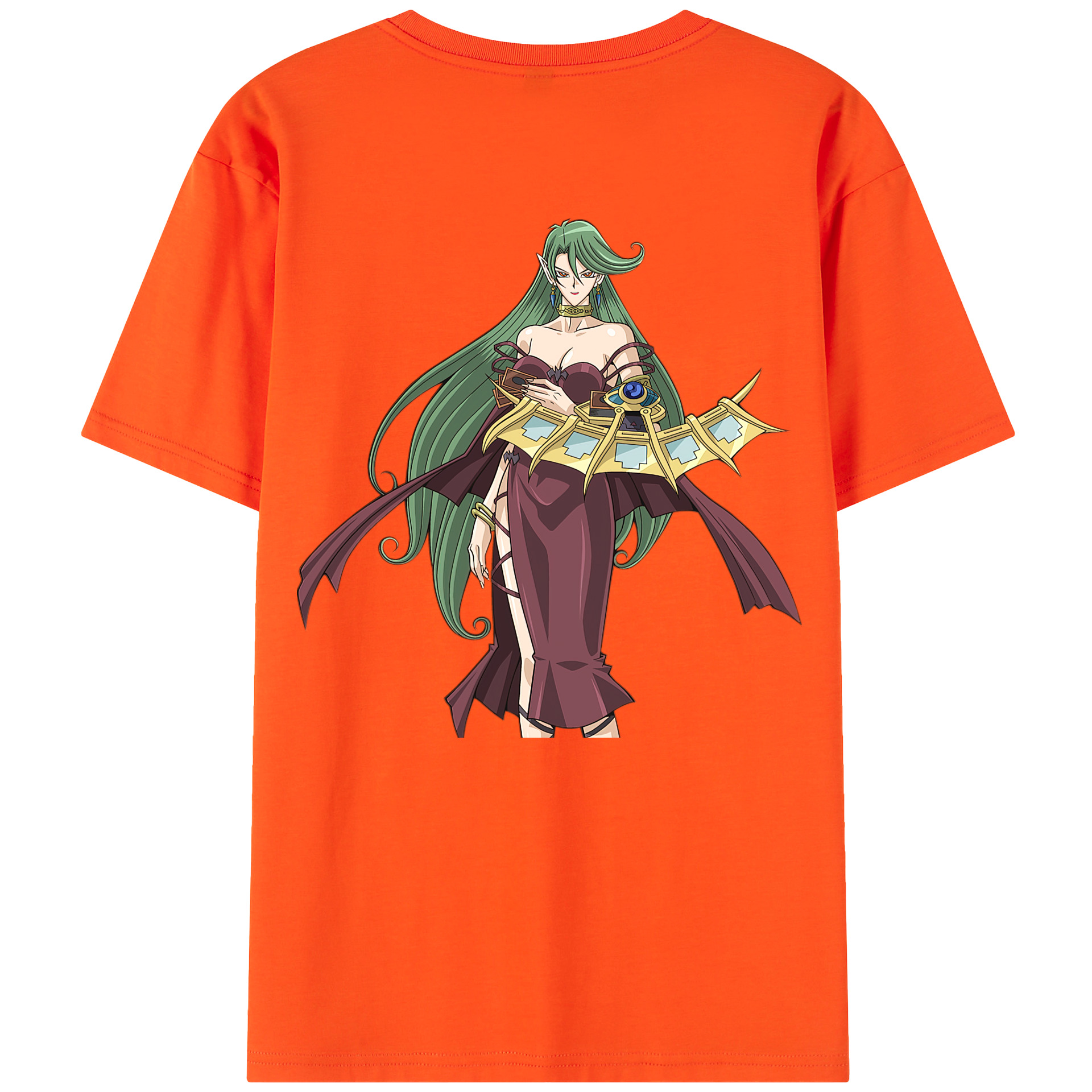 （画像用） 遊☆戯☆王 Yu-Gi-Oh! 綿100％半袖Tシャツ（背面プリント）